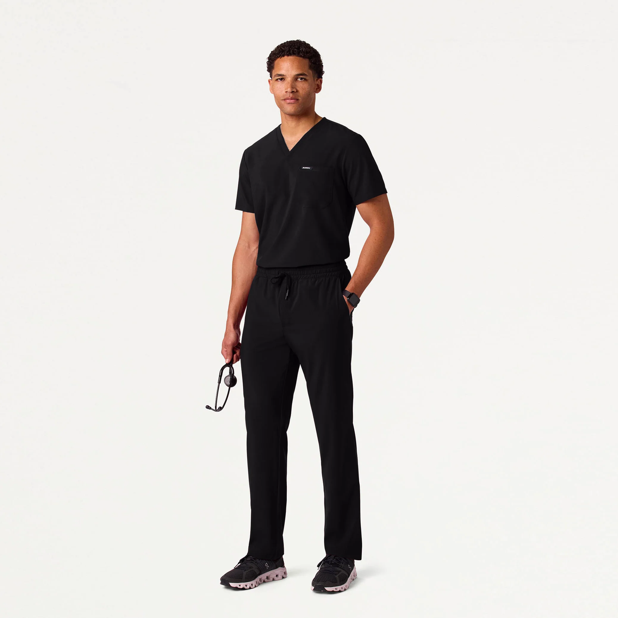 Men's UltraLITE™ Essential Scrub Set - Black