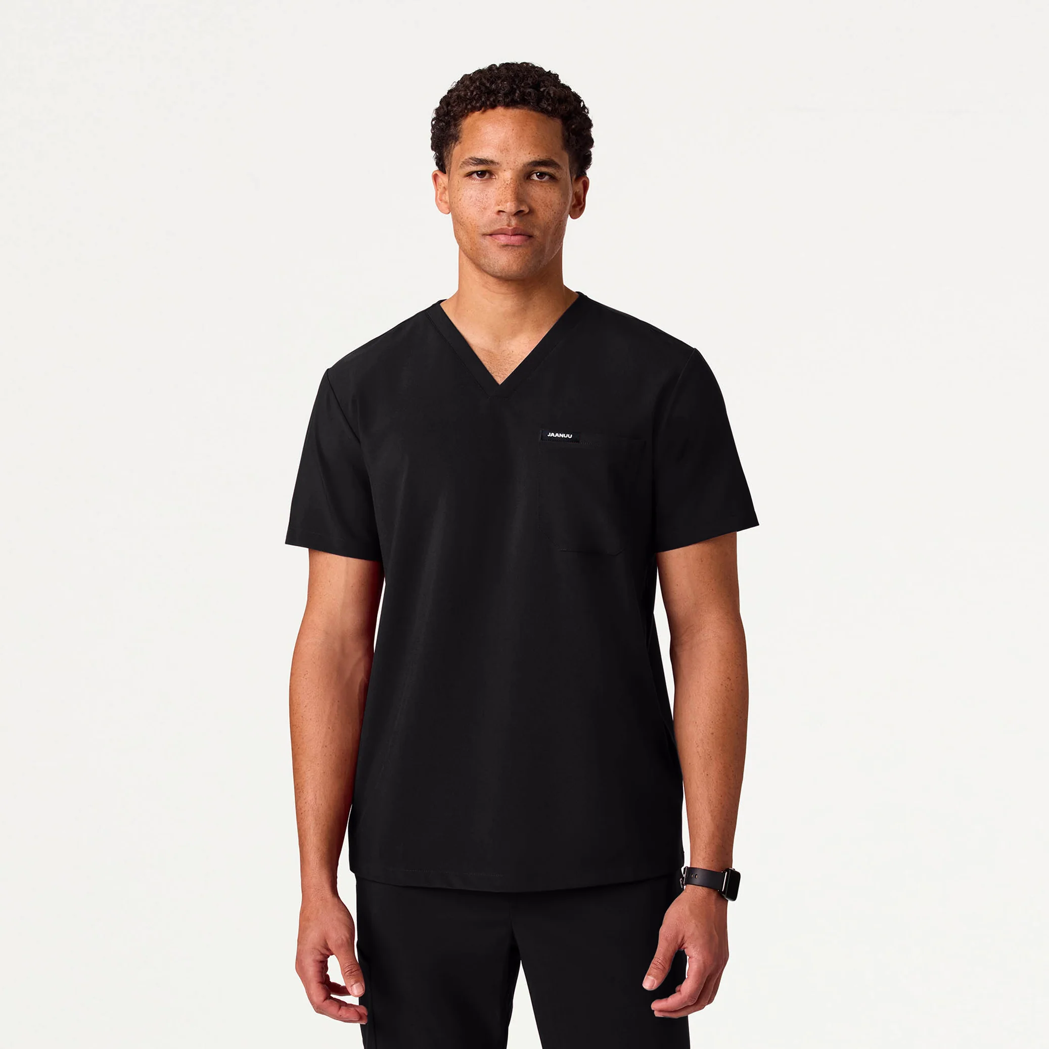 The Original UltraLITE™ Scrub Set - Black - Image 2