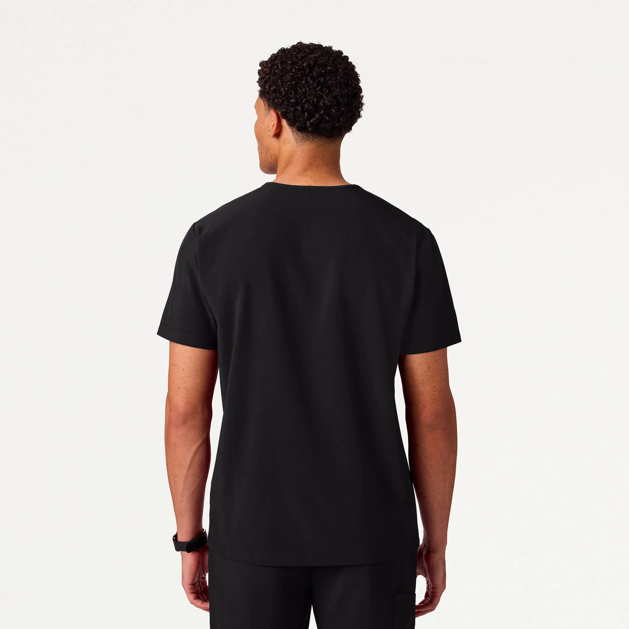 The Original UltraLITE™ Scrub Set - Black - Image 4