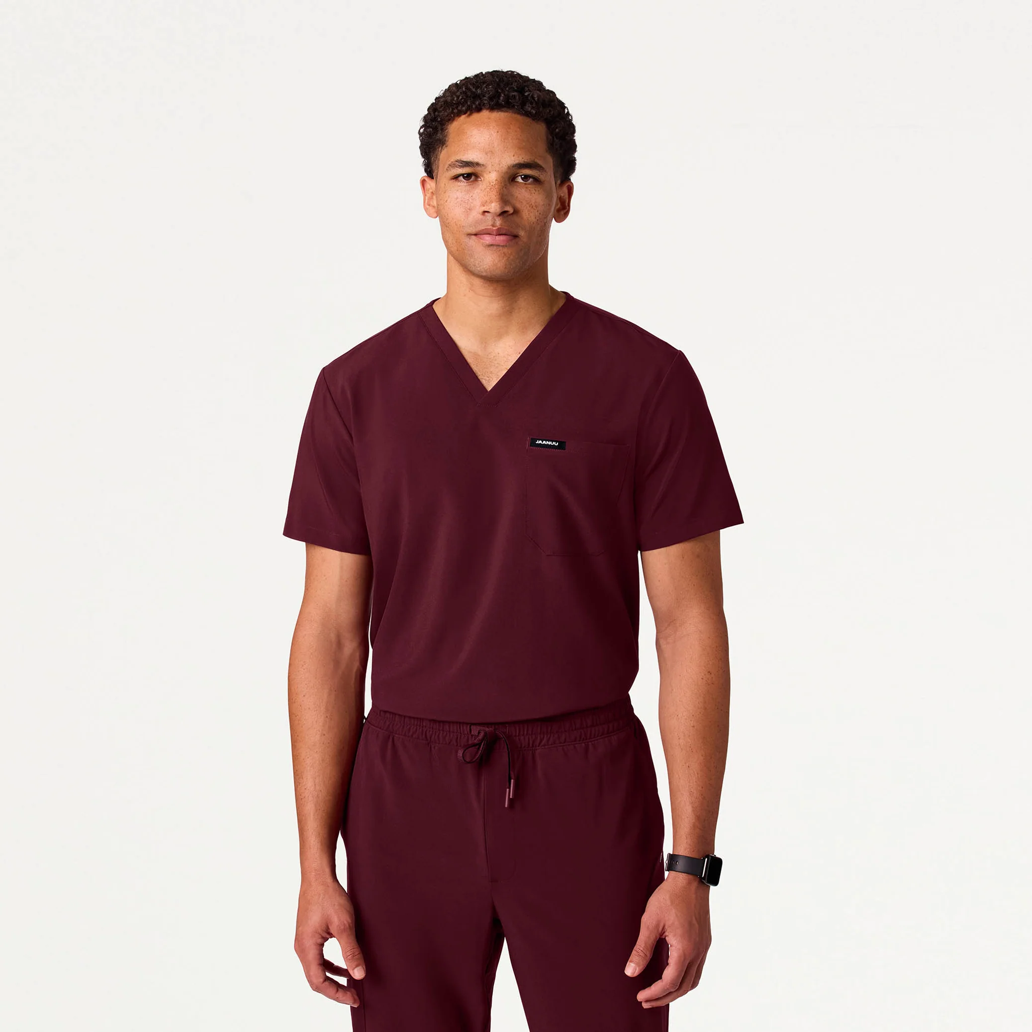 The Original UltraLITE™ Scrub Set - Burgundy - Image 2