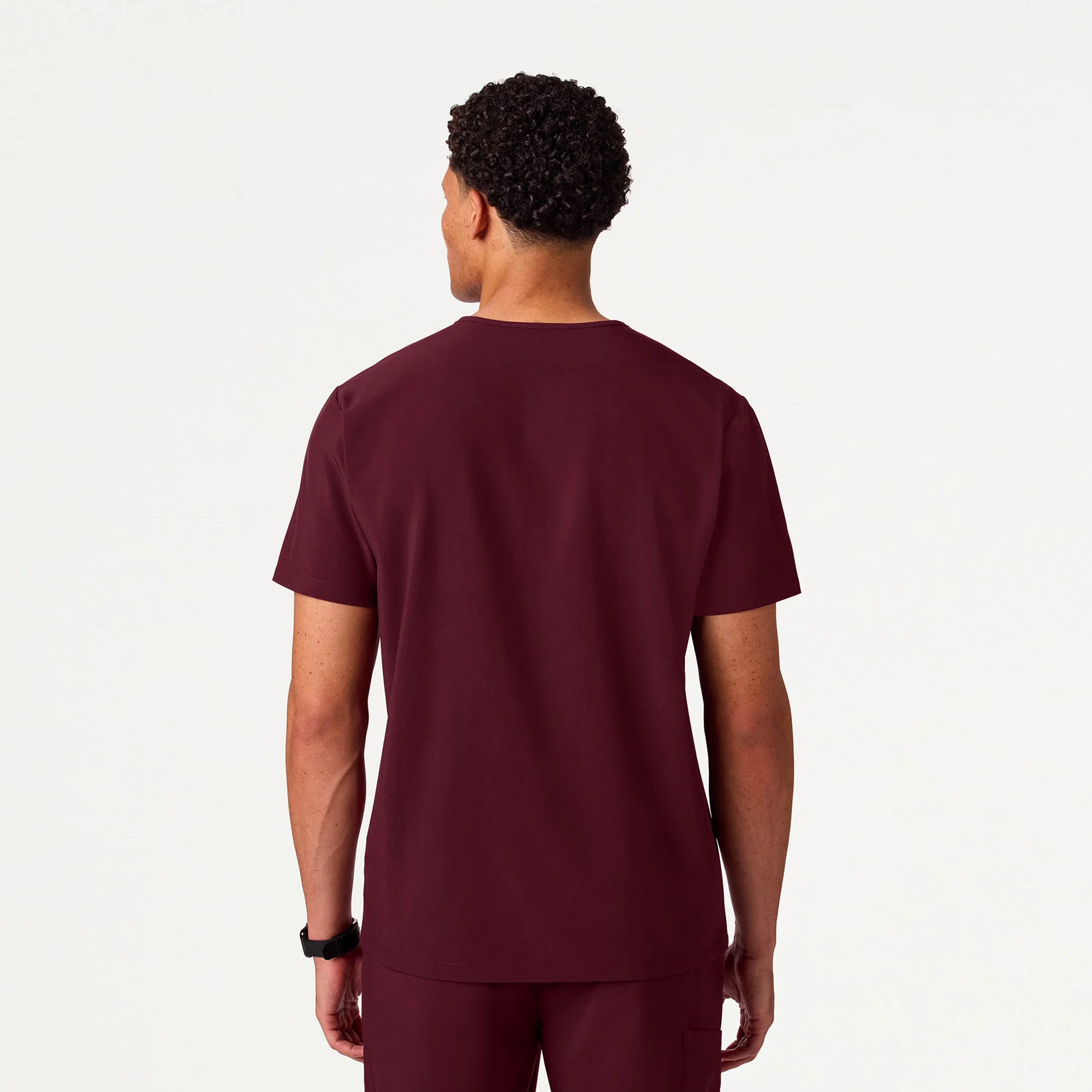 The Original UltraLITE™ Scrub Set - Burgundy - Image 4