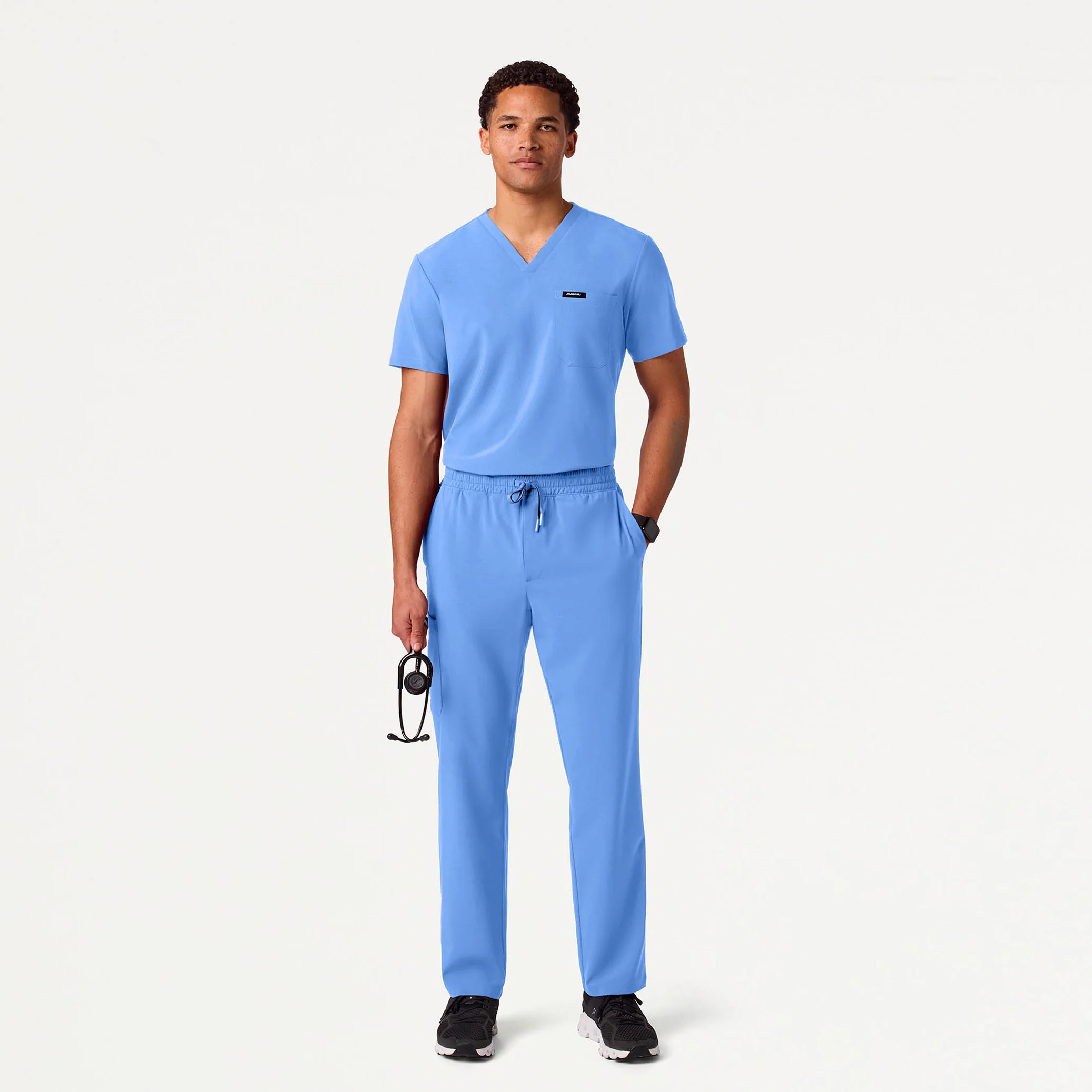 Men's UltraLITE™ Essential Scrub Set - Ceil Blue