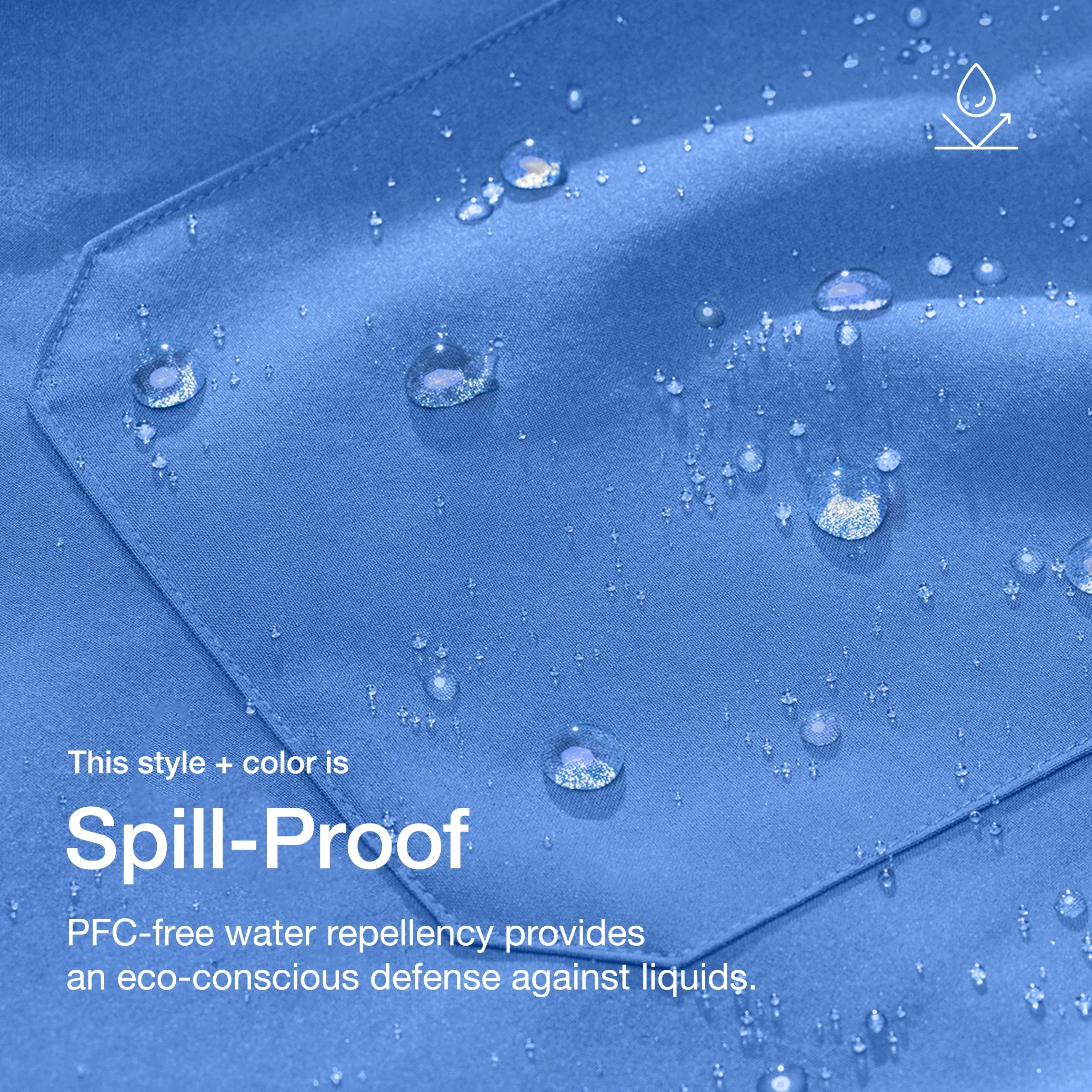 The Original UltraLITE™ Scrub Set - Ceil Blue - Image 3