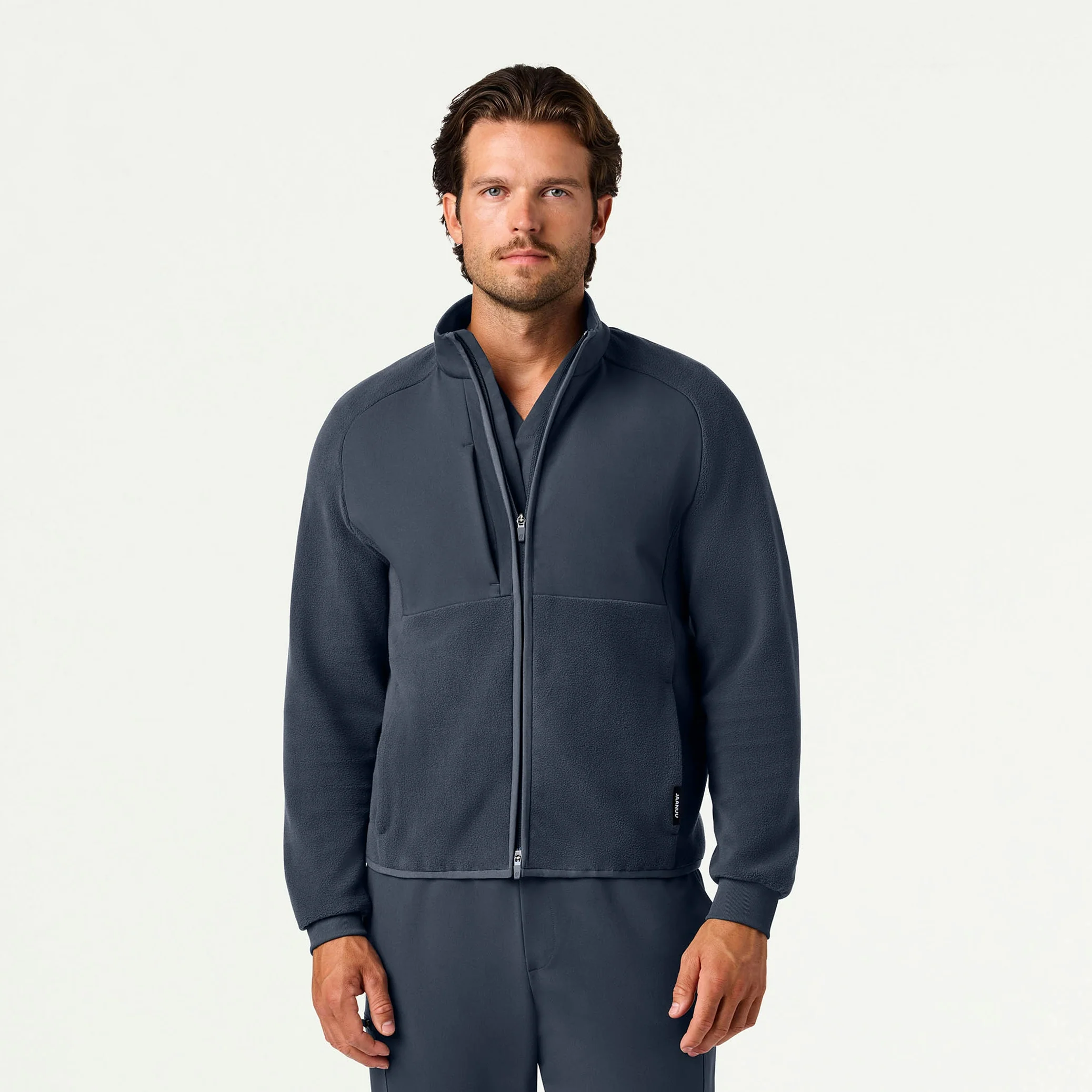 The Performance Fleece Jacket Kit - Carbon Gray - Image 2