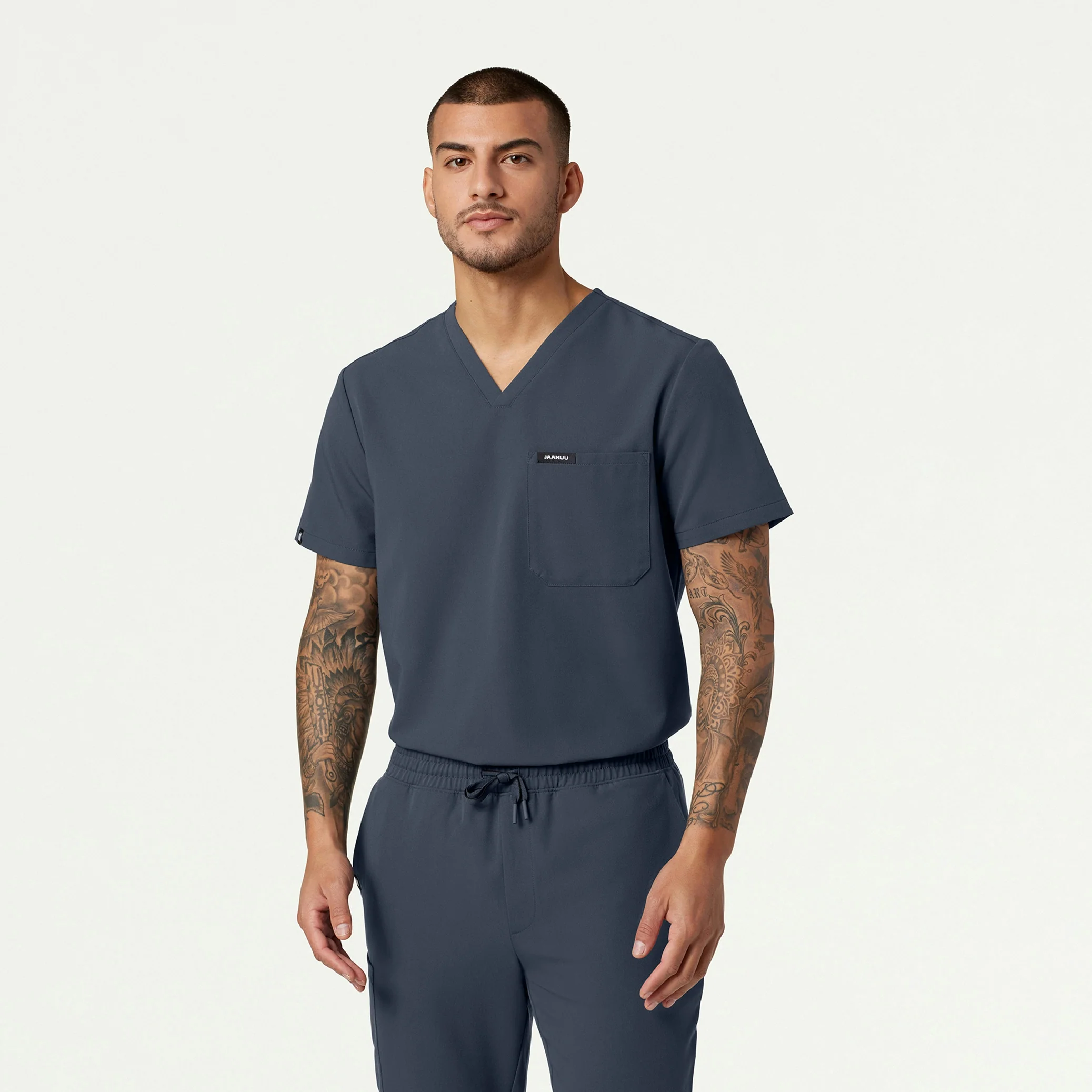 The Performance Scrub Set - Carbon Gray - Image 2