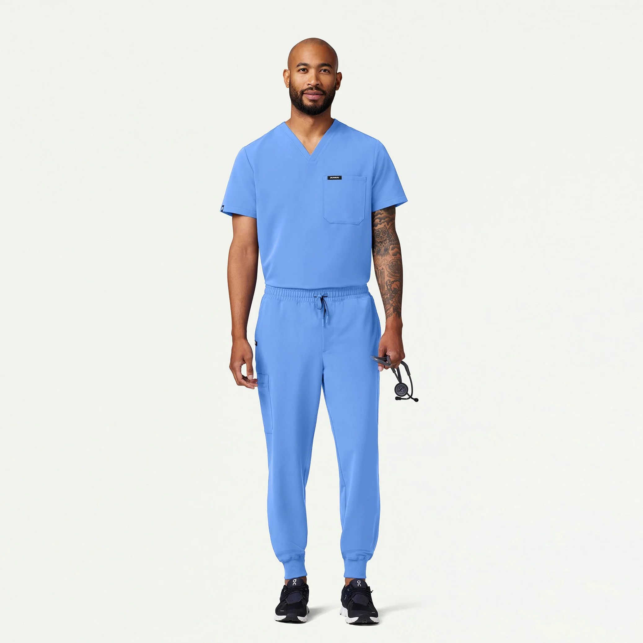 The Performance Scrub Set - Ceil Blue