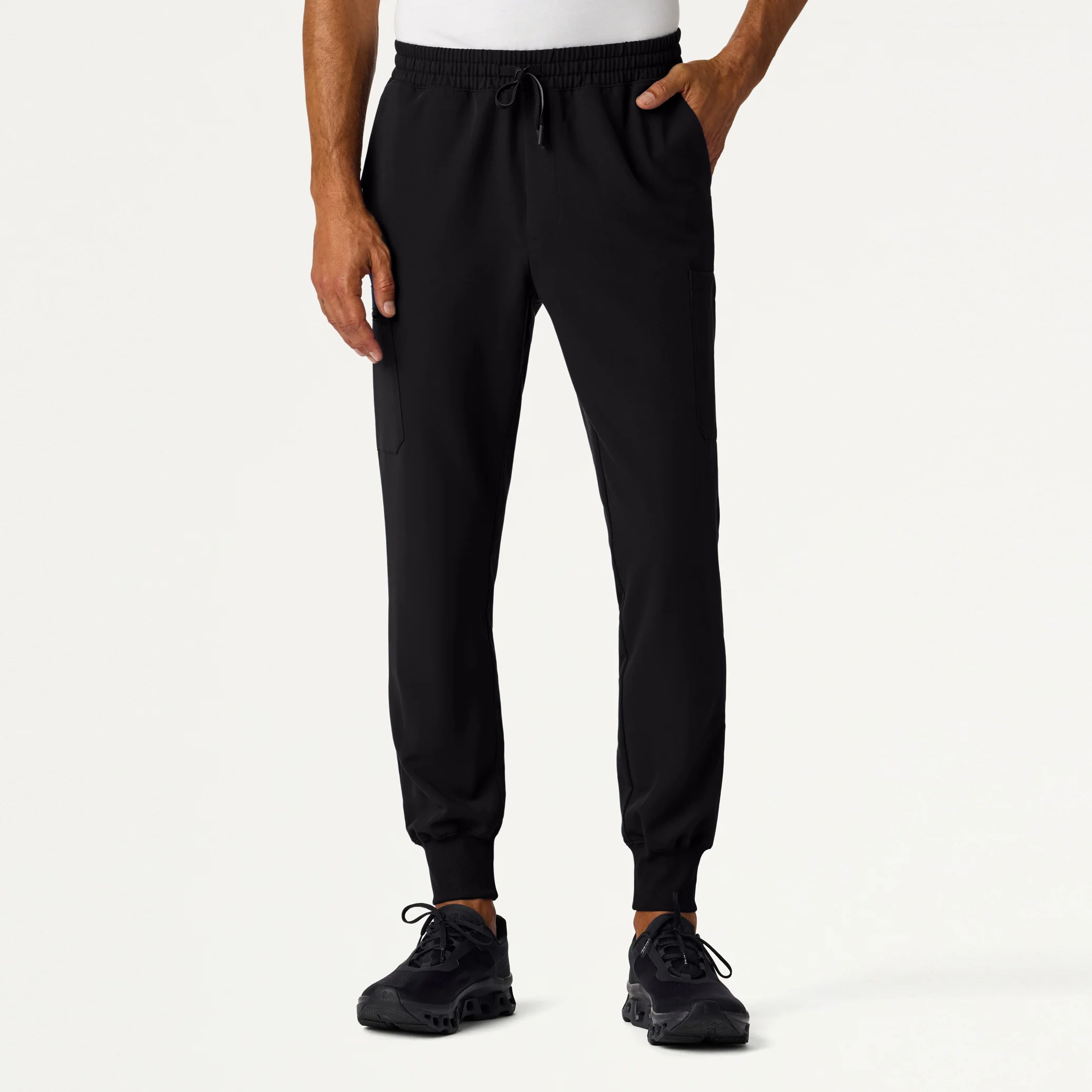 The Slim Performance Scrub Set - Black - Image 5