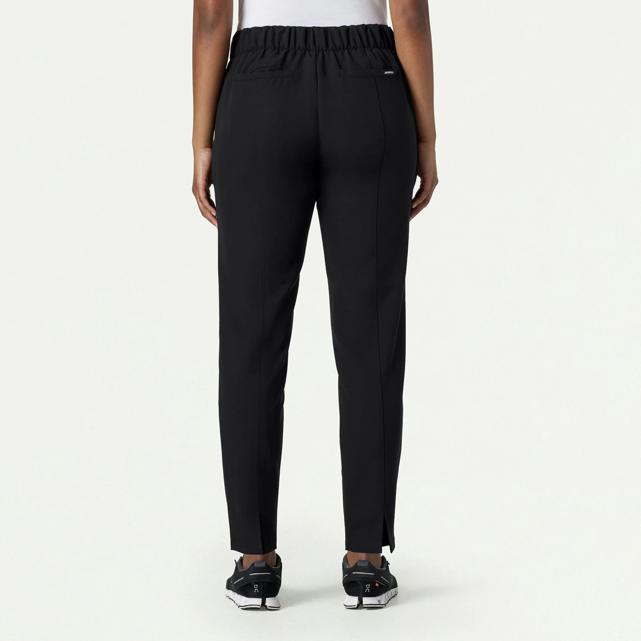 The Morgan Essential Scrub Set - Black - Image 2