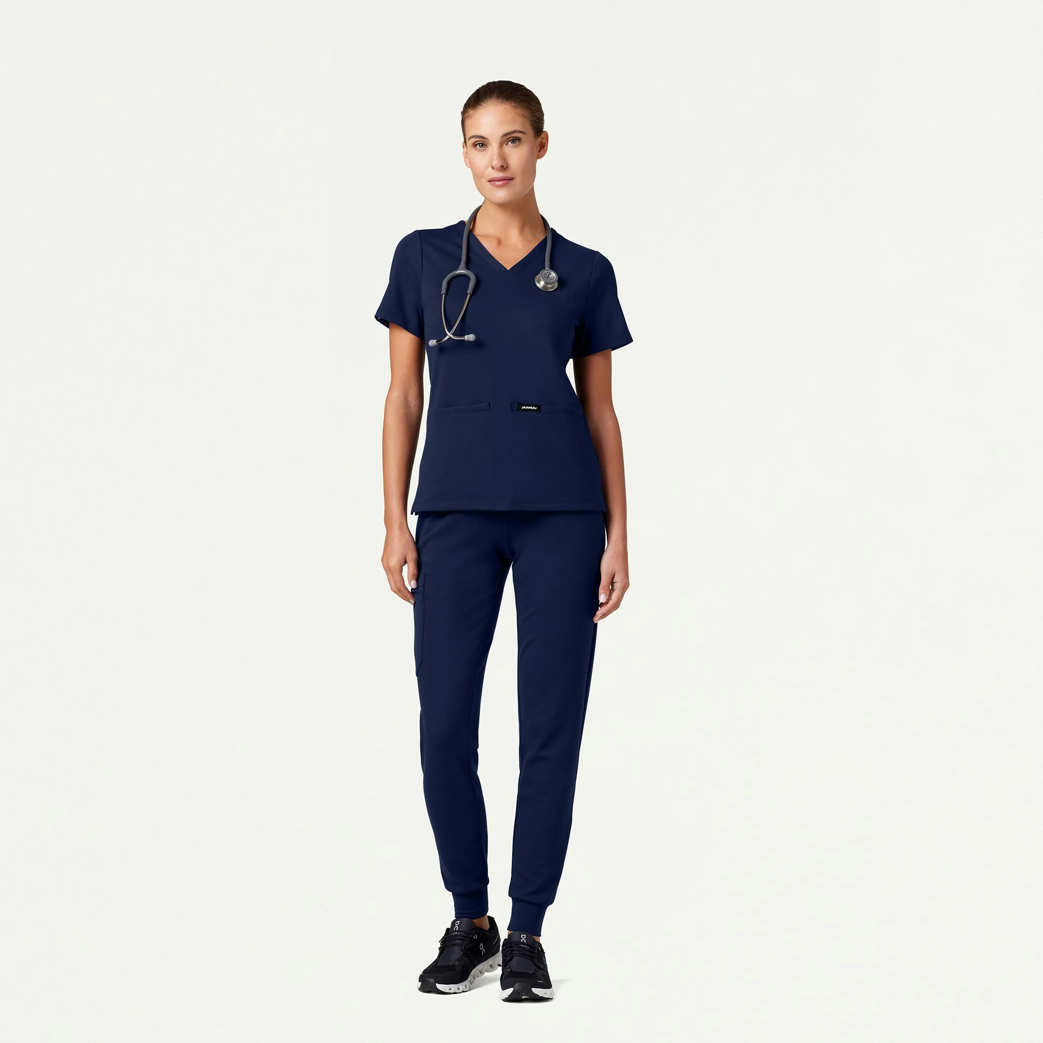 The Newland Essential Scrub Set - Midnight Navy