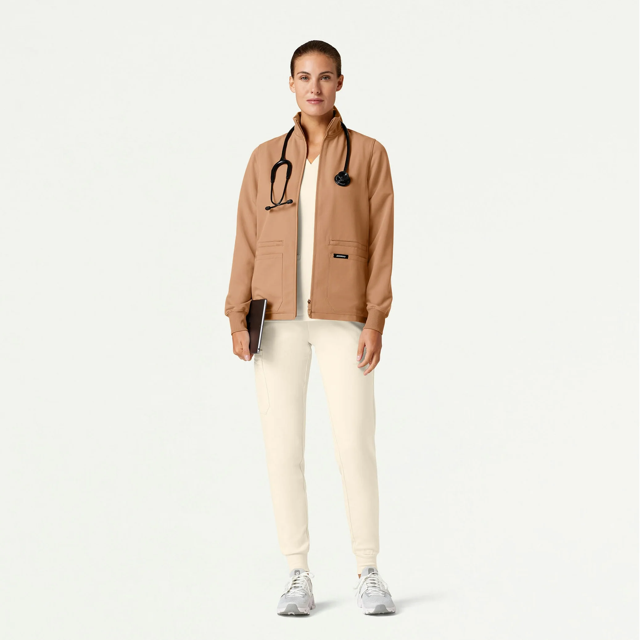 The Newland Jacket Scrub Set - Sand
