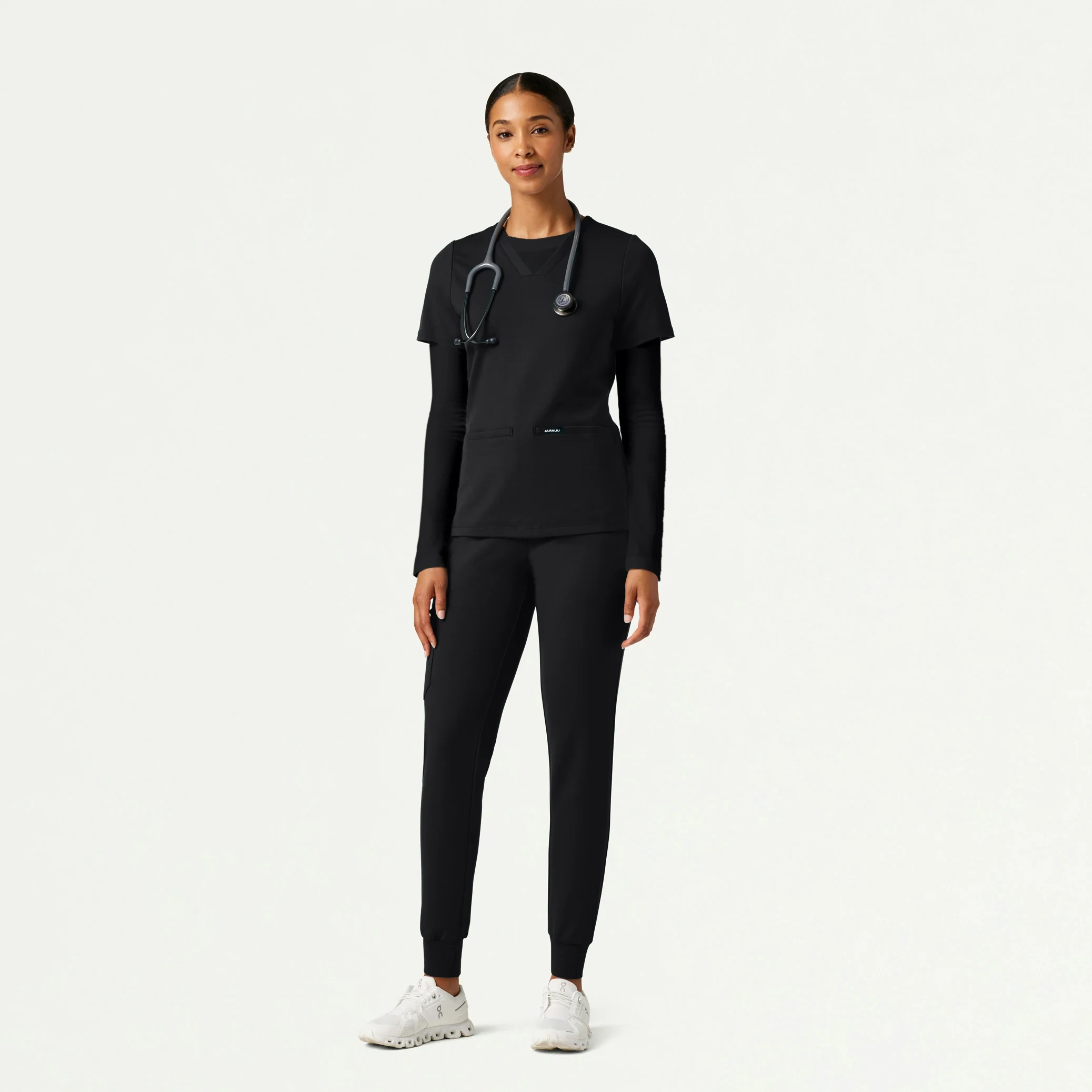 The Newland Underscrub Set - Black