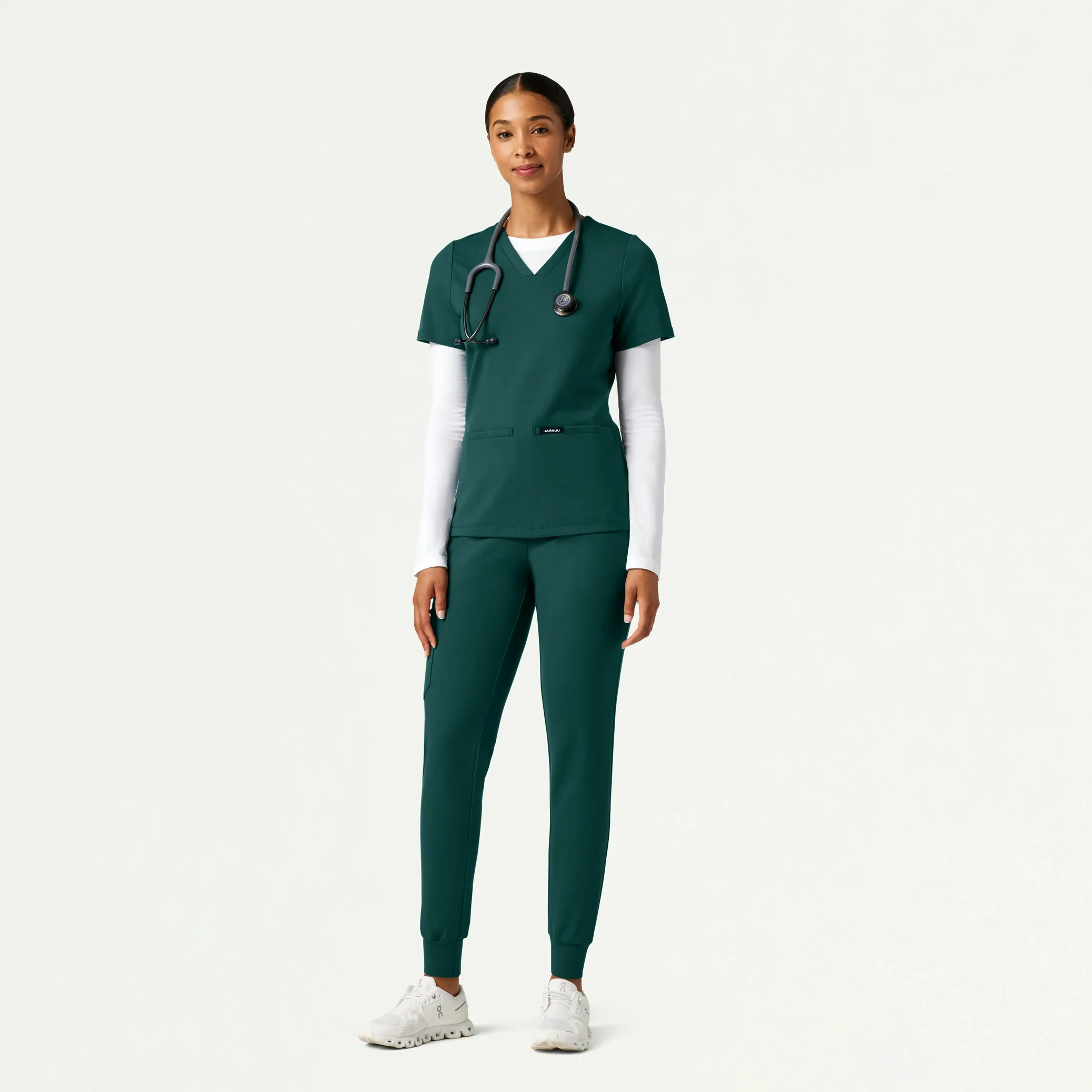 The Newland Underscrub Set - Heather Gray