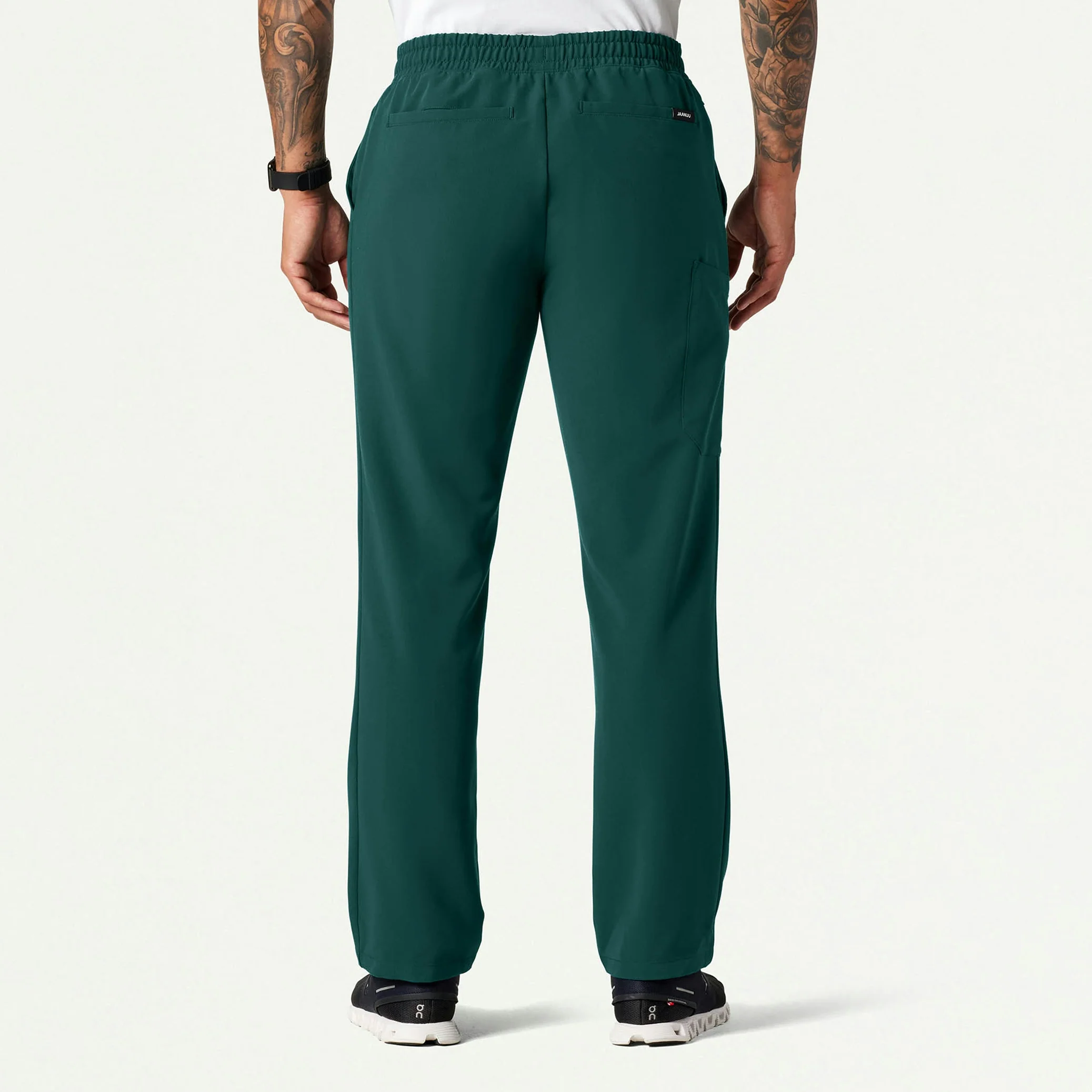 The Niels Essential Scrub Set - Midnight Green - Image 2