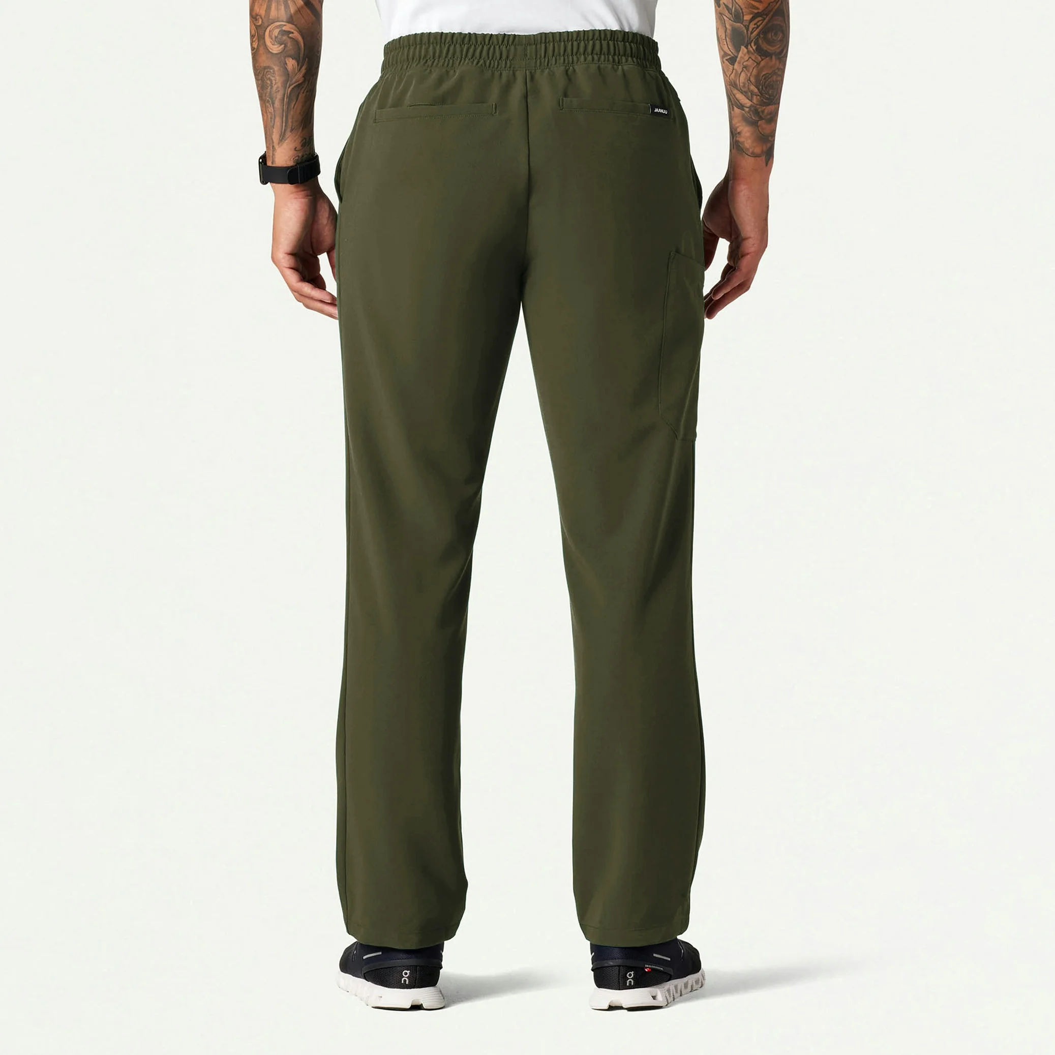 The Niels Essential Scrub Set - Olive - Image 2