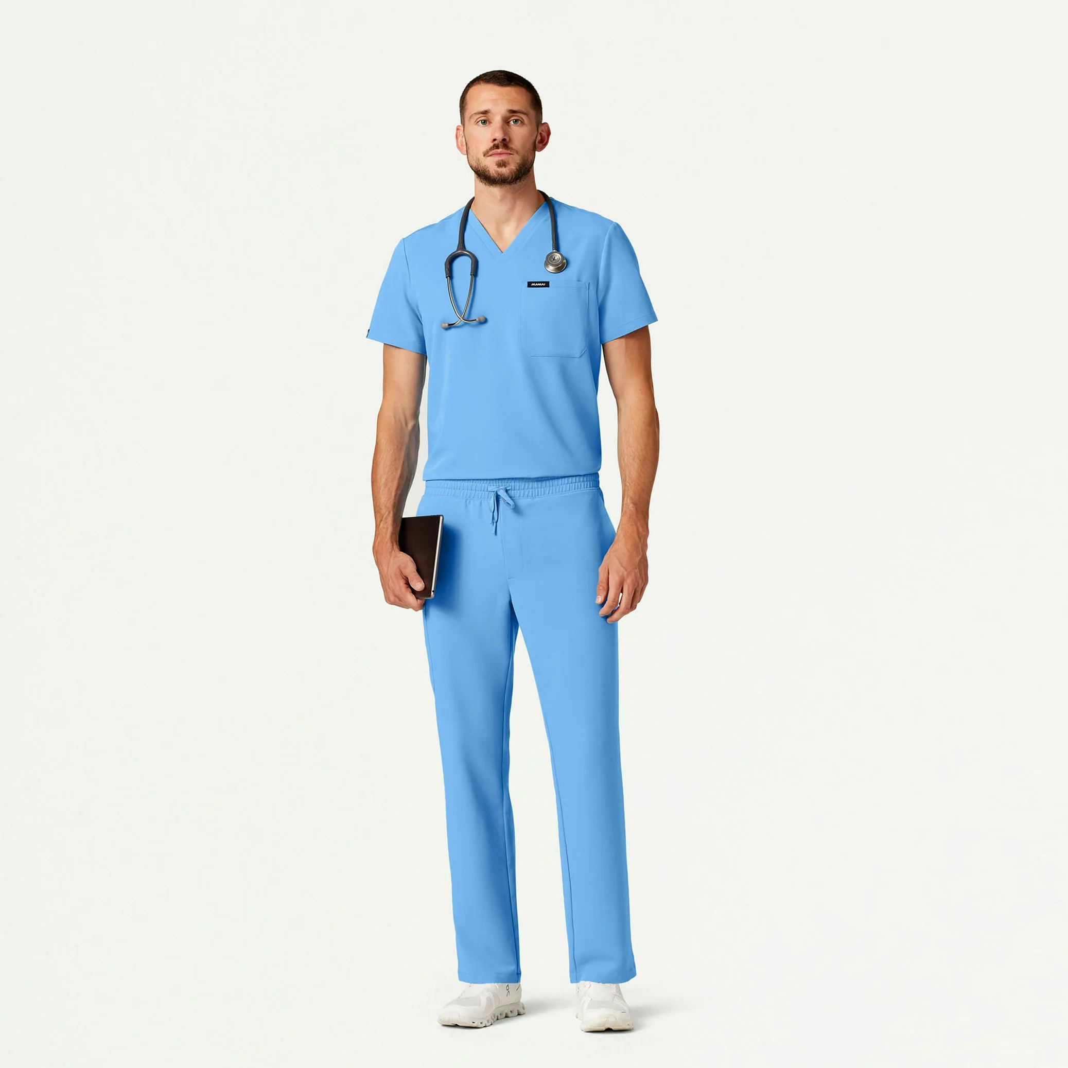 The Niels Essential Scrub Set - Sky Blue