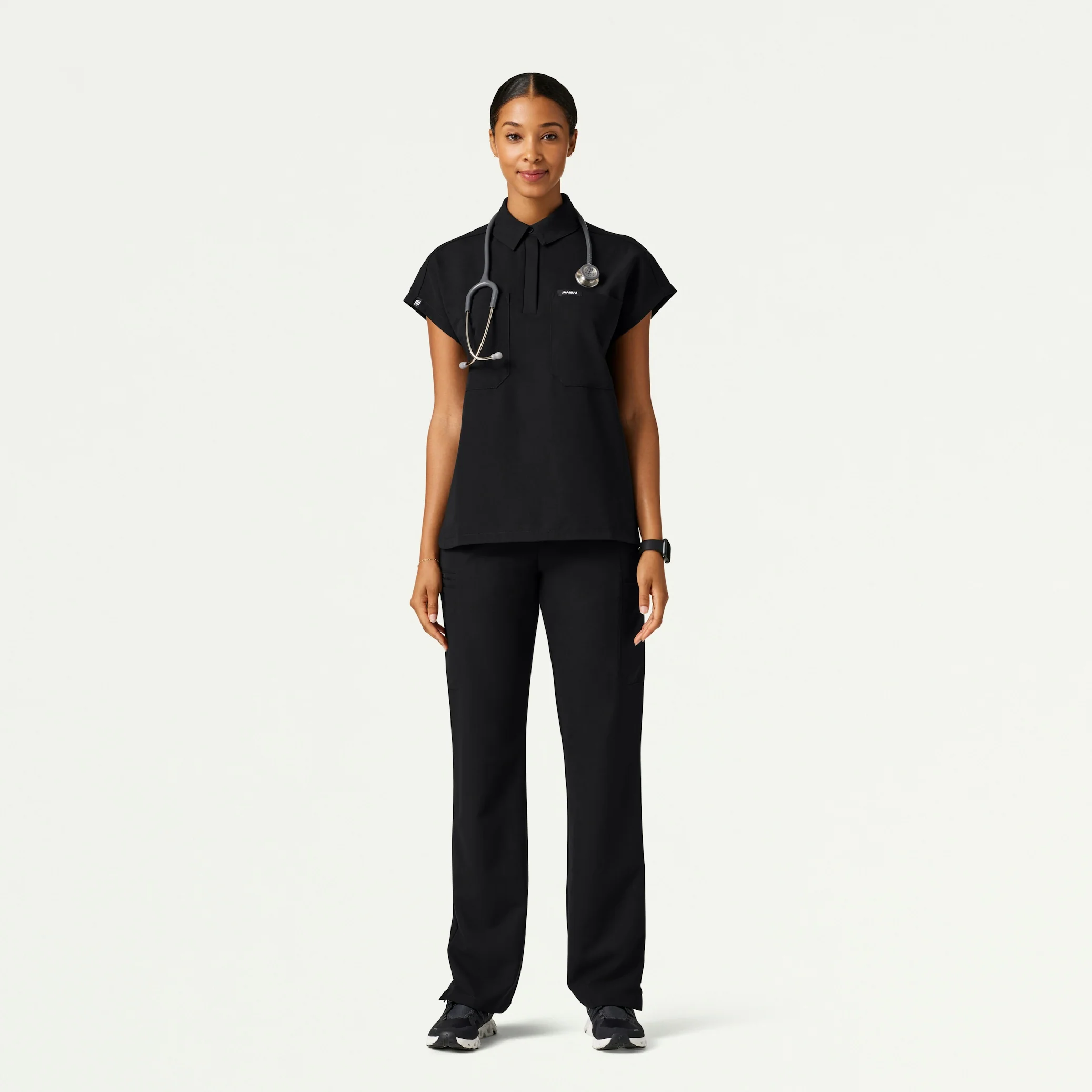 The Paley Essential Scrub Set - Black