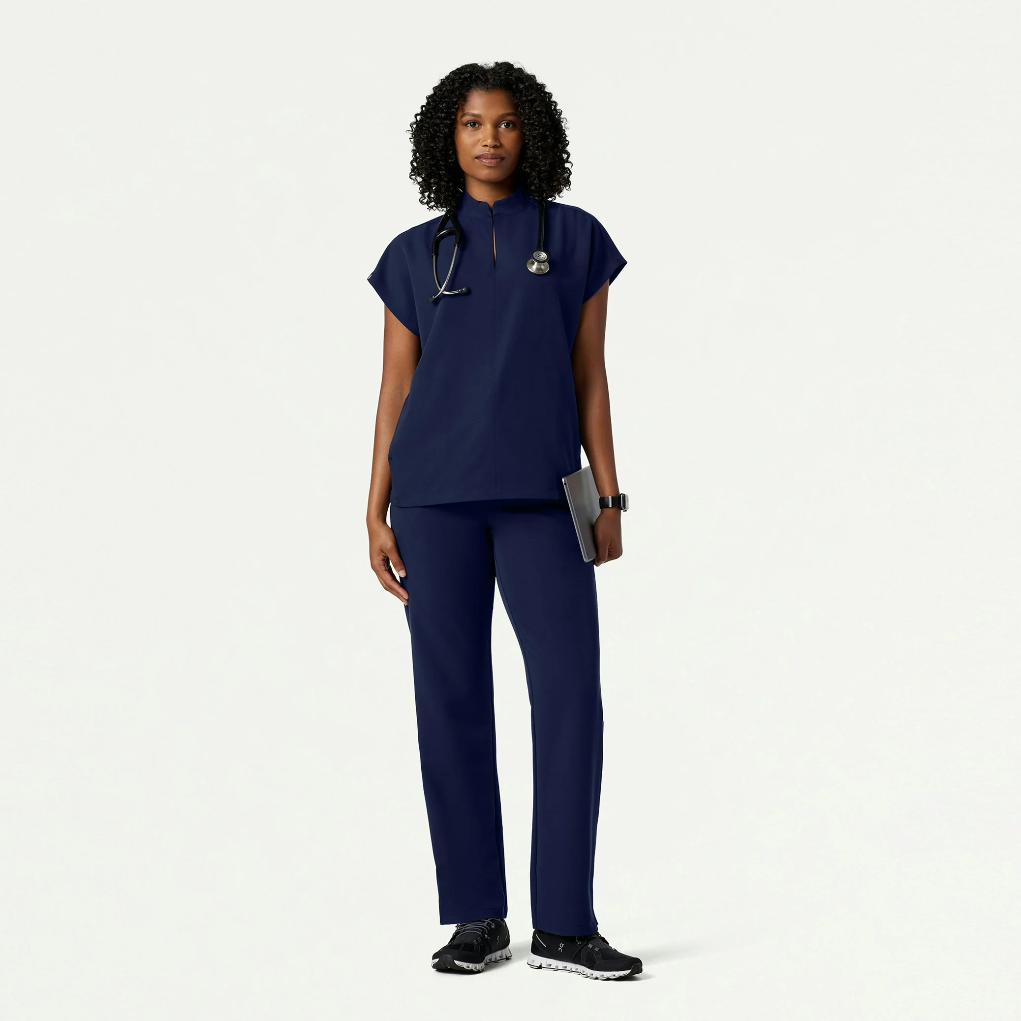 The Phoebe Essential Scrub Set - Midnight Navy