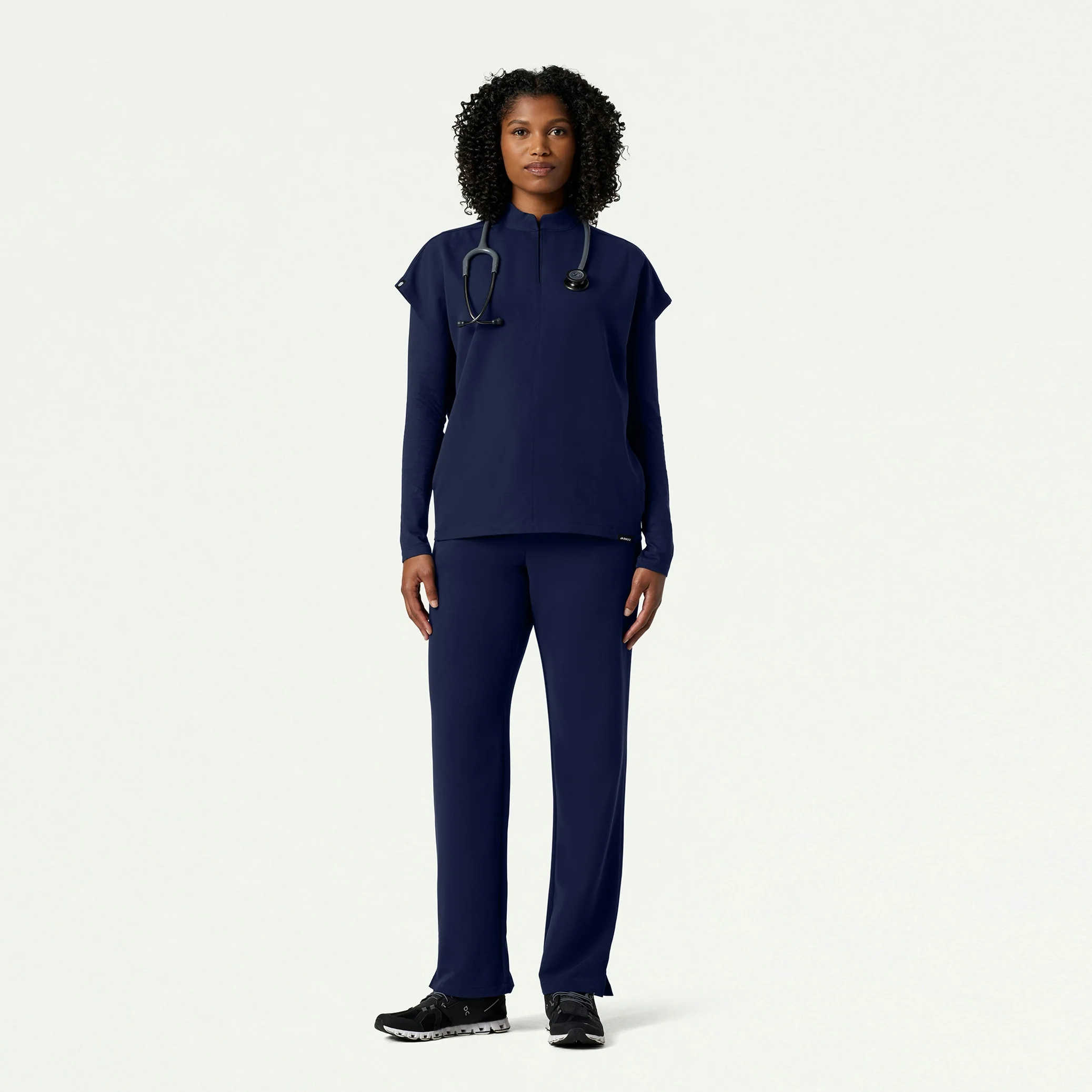 The Phoebe Underscrub Set - Midnight Navy
