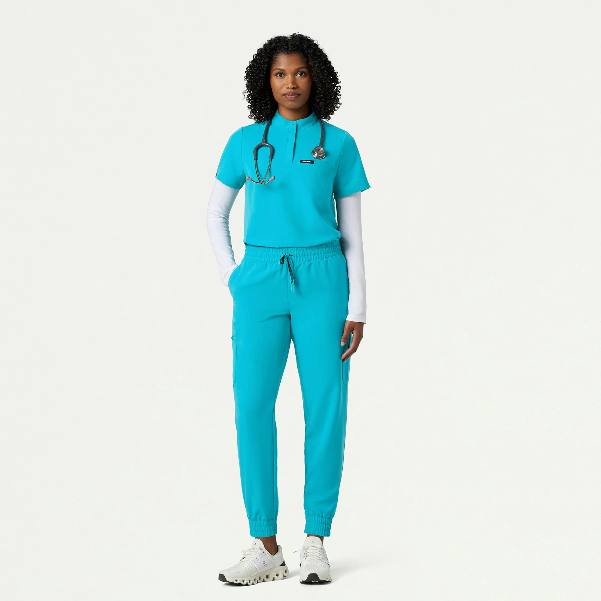 The Rae Underscrub Set - Ceil Blue