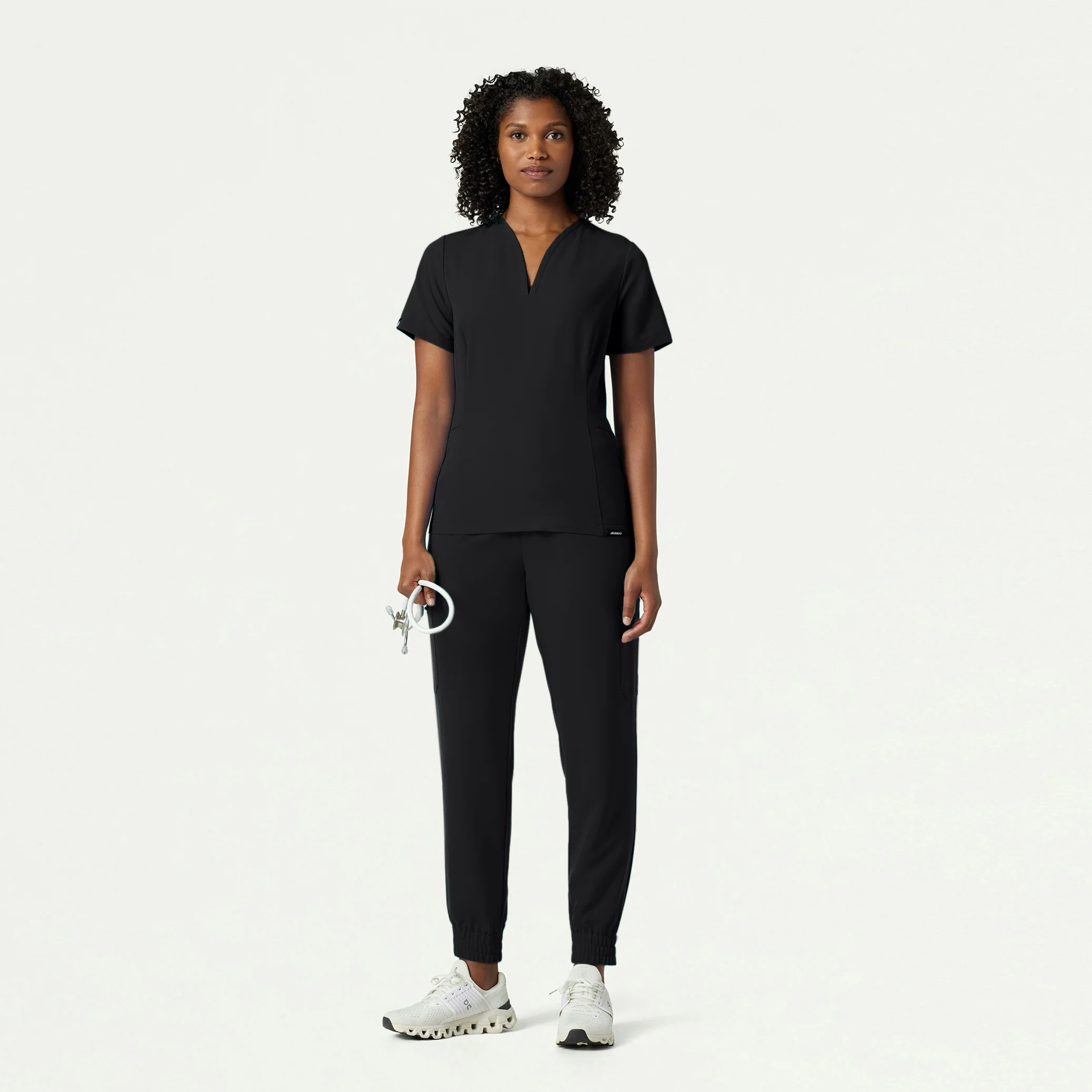 The Samari Essential Scrub Set - Black