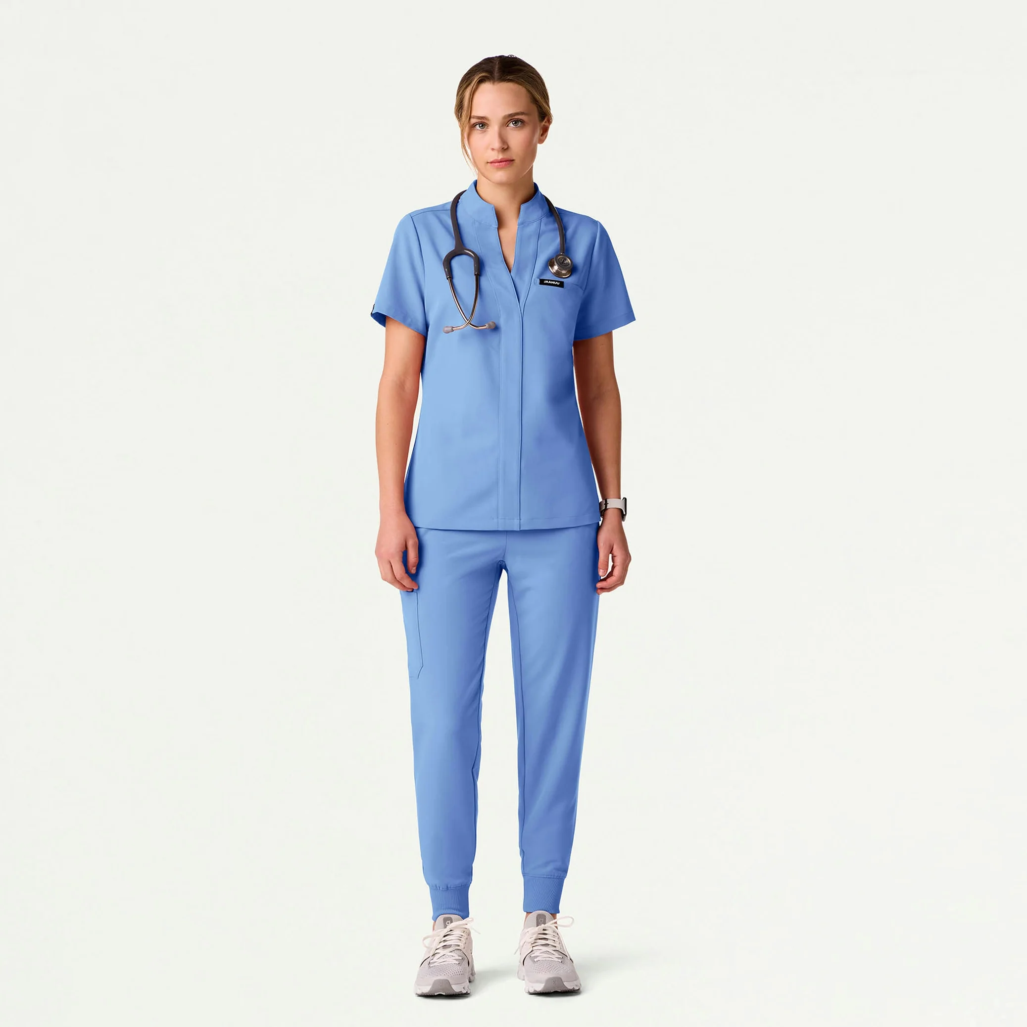 The Sersi Essential Scrub Set - Ceil Blue