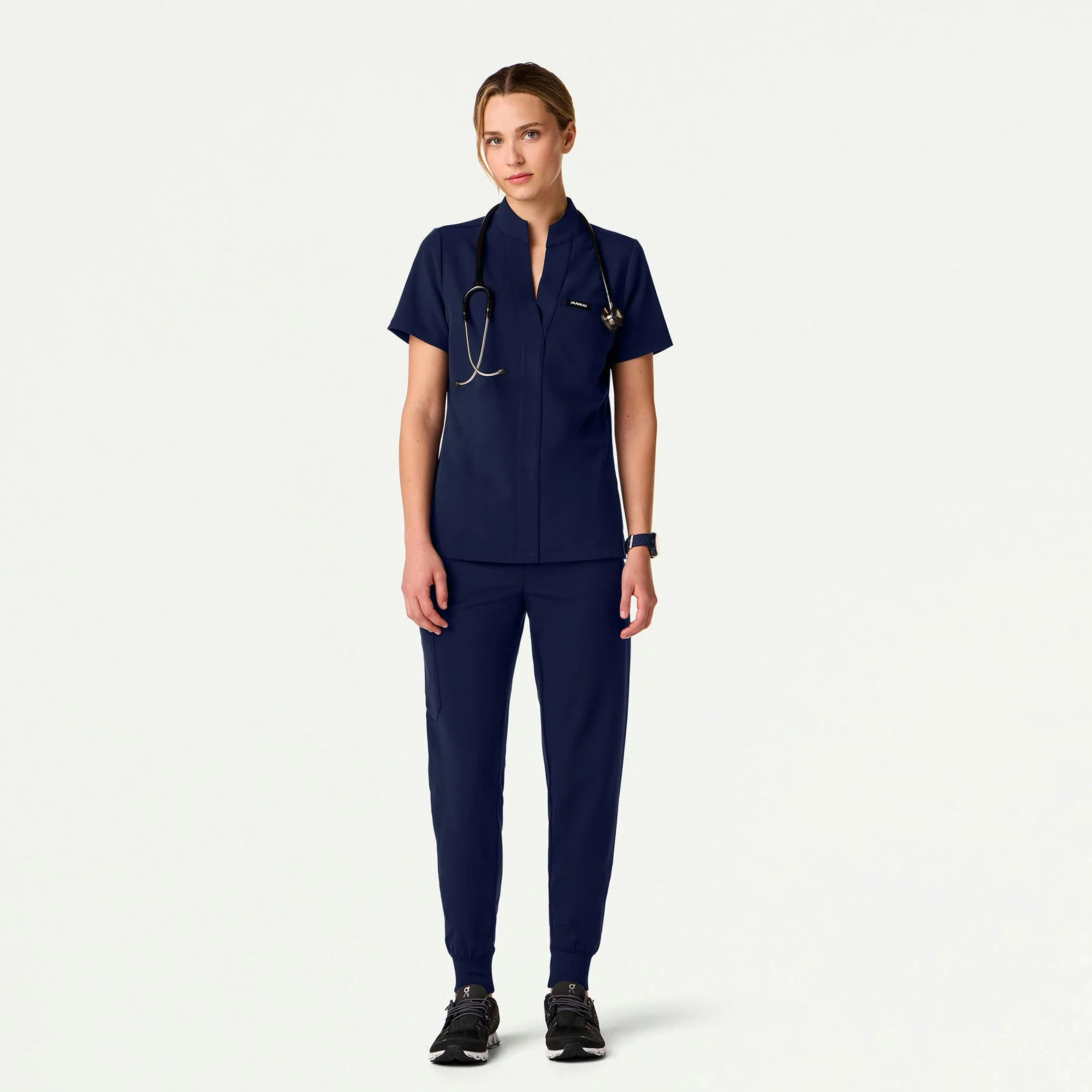 The Sersi Essential Scrub Set - Midnight Navy