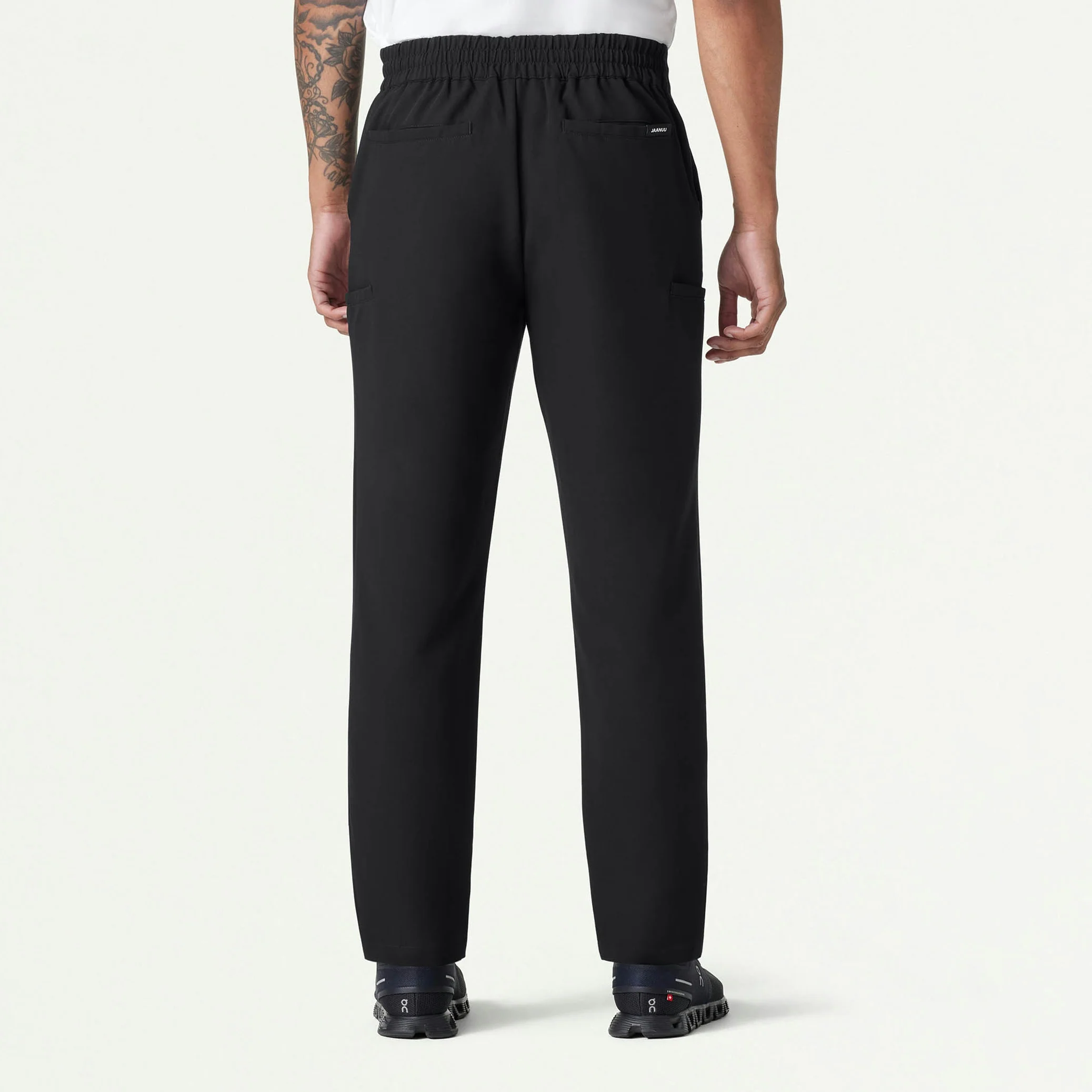 The Thom Jacket Scrub Set - Black - Image 2