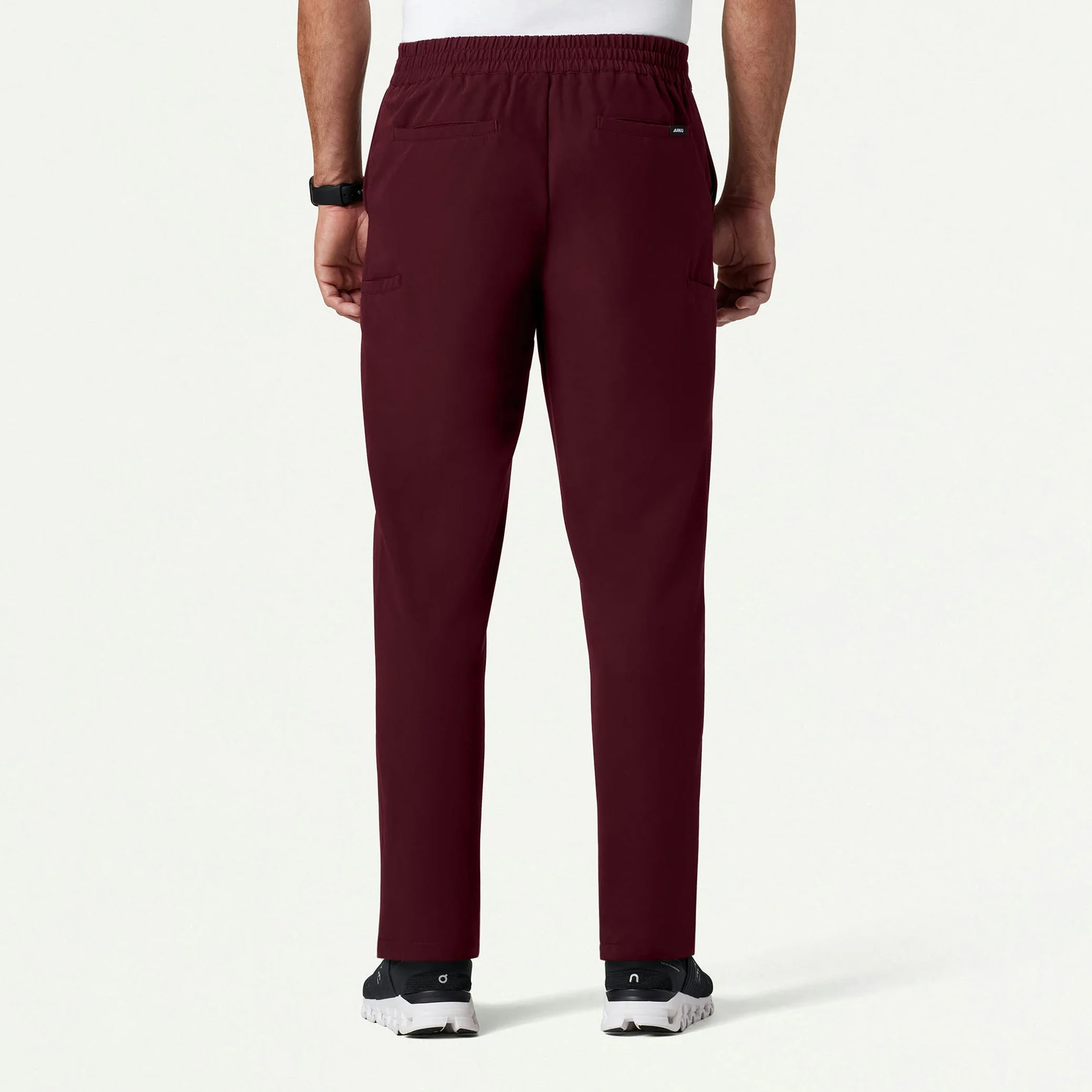 The Thom Jacket Scrub Set - Burgundy - Image 2