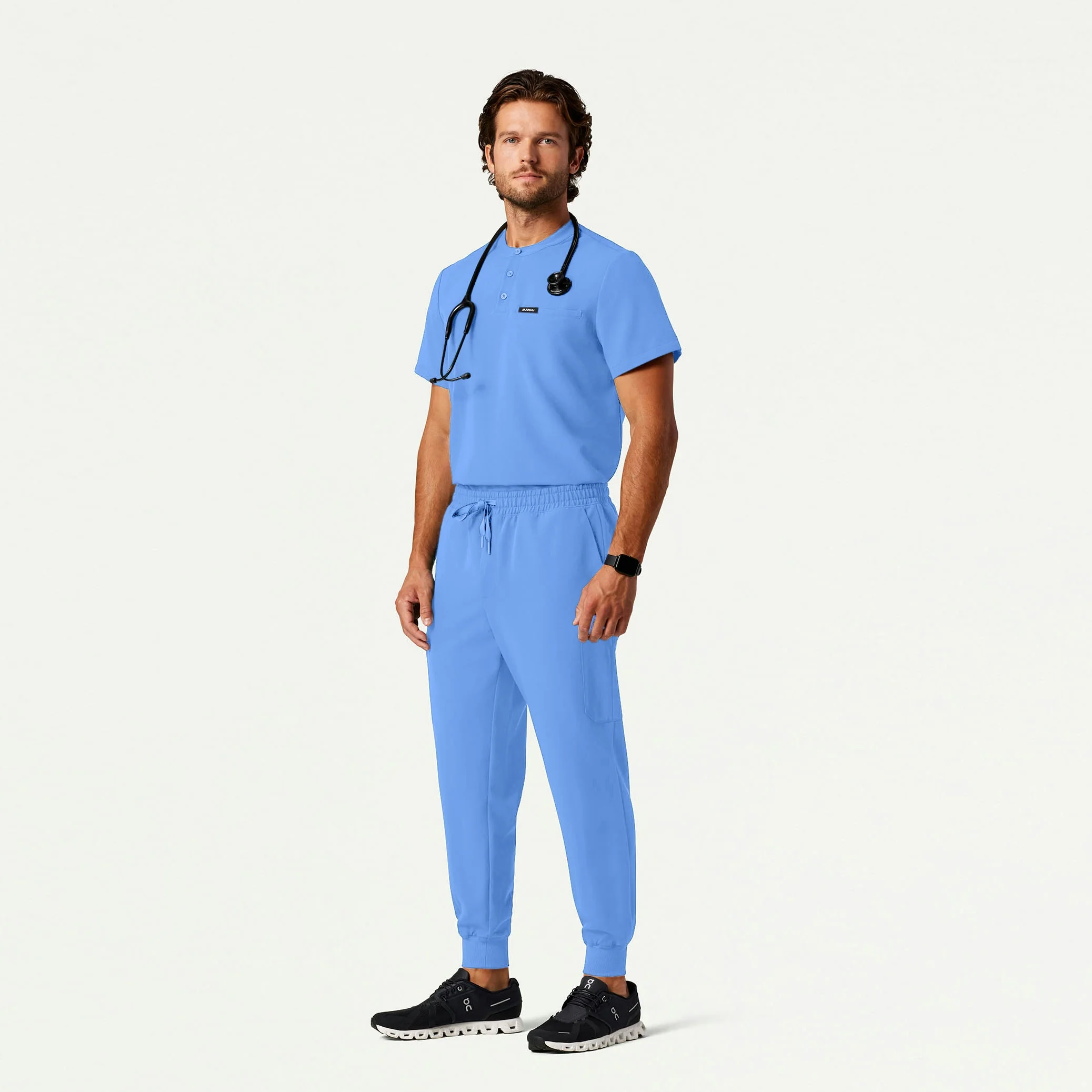 The Wilhelm Essential Scrub Set - Ceil Blue