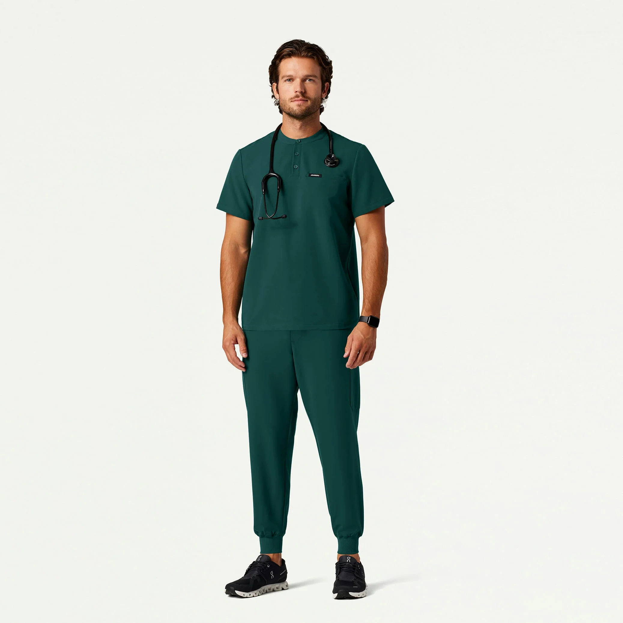 The Wilhelm Essential Scrub Set - Heather Gray