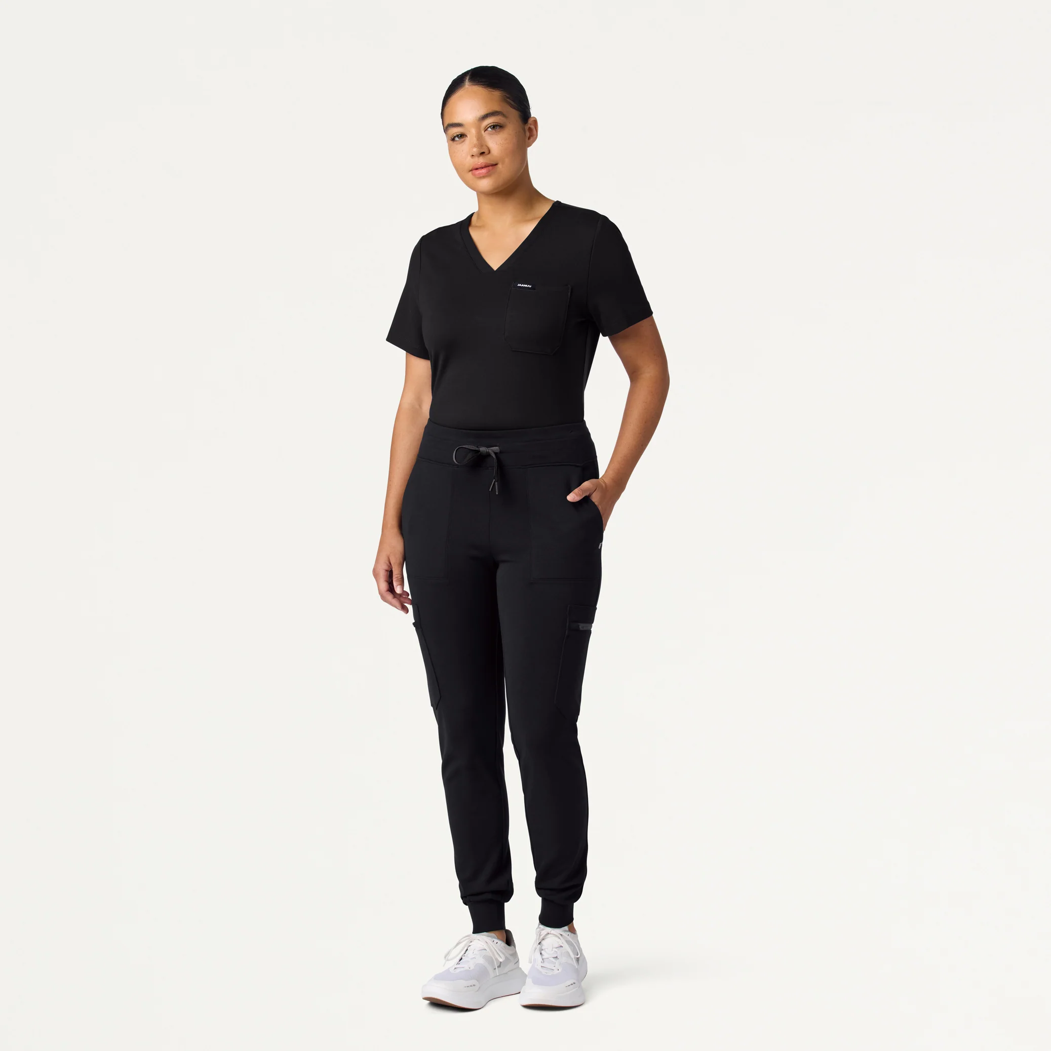 The 11-Pocket UltraSOFT Scrub Set - Black