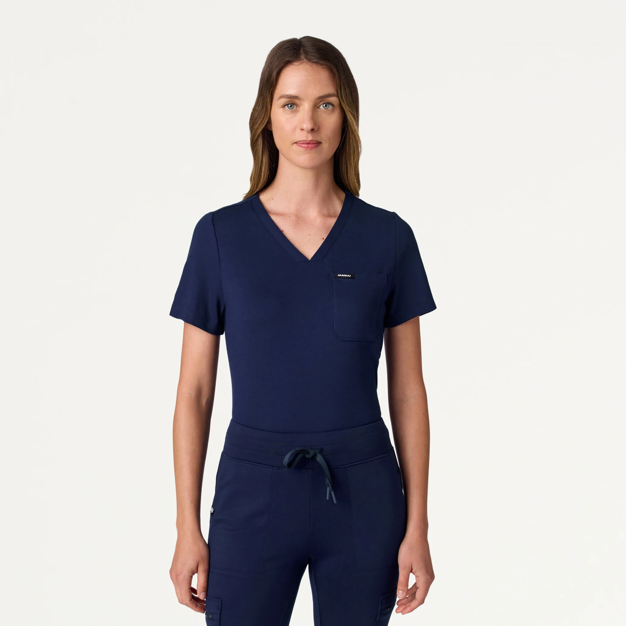 The 11-Pocket UltraSOFT Scrub Set - Midnight Navy - Image 2