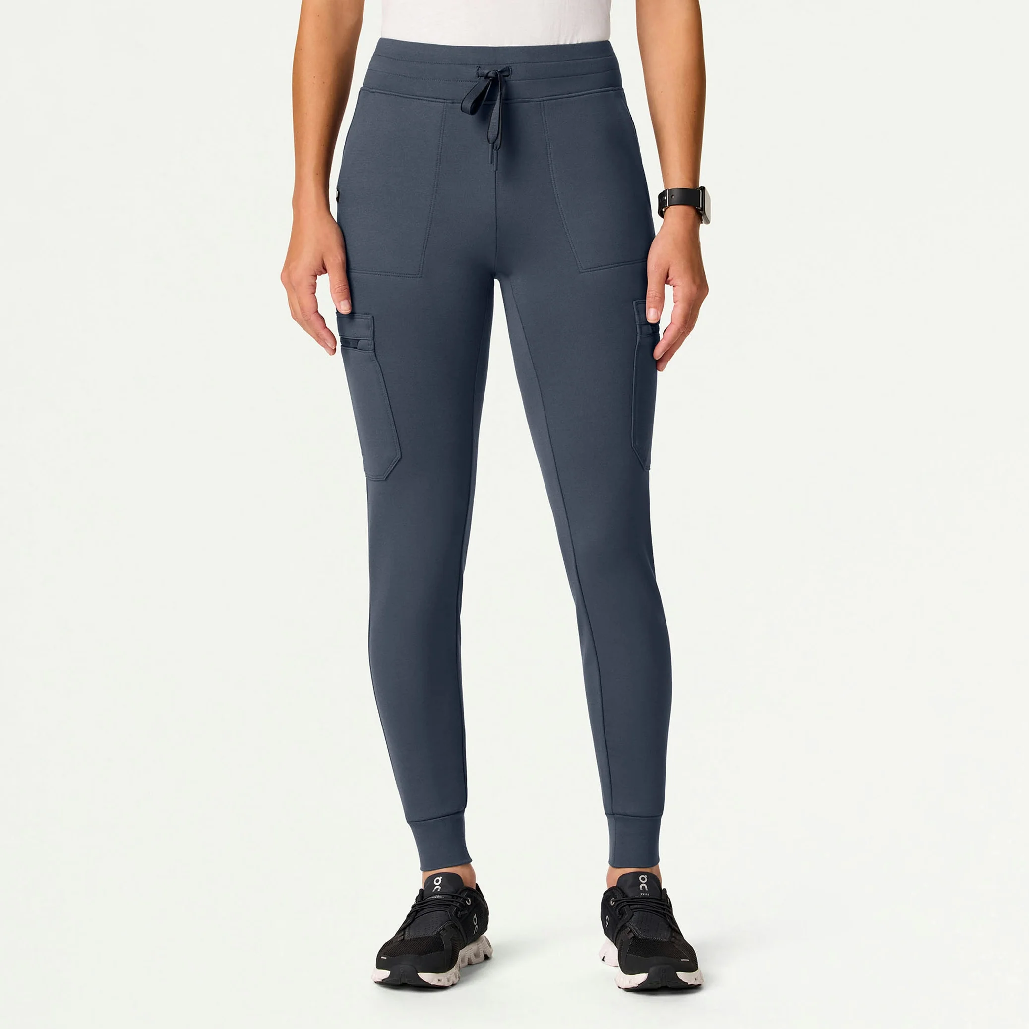 The 14-Pocket UltraSOFT™ Scrub Set - Carbon Gray - Image 4