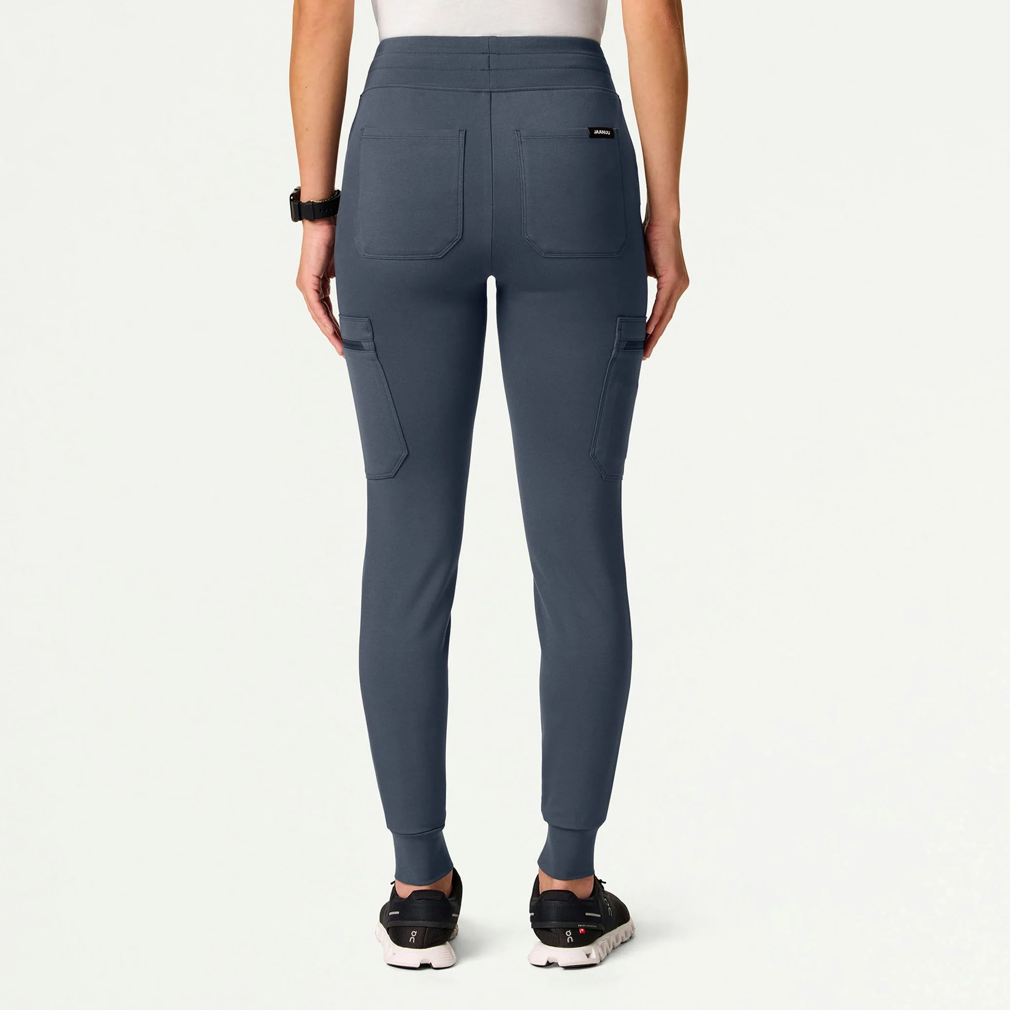 The 14-Pocket UltraSOFT™ Scrub Set - Carbon Gray - Image 5