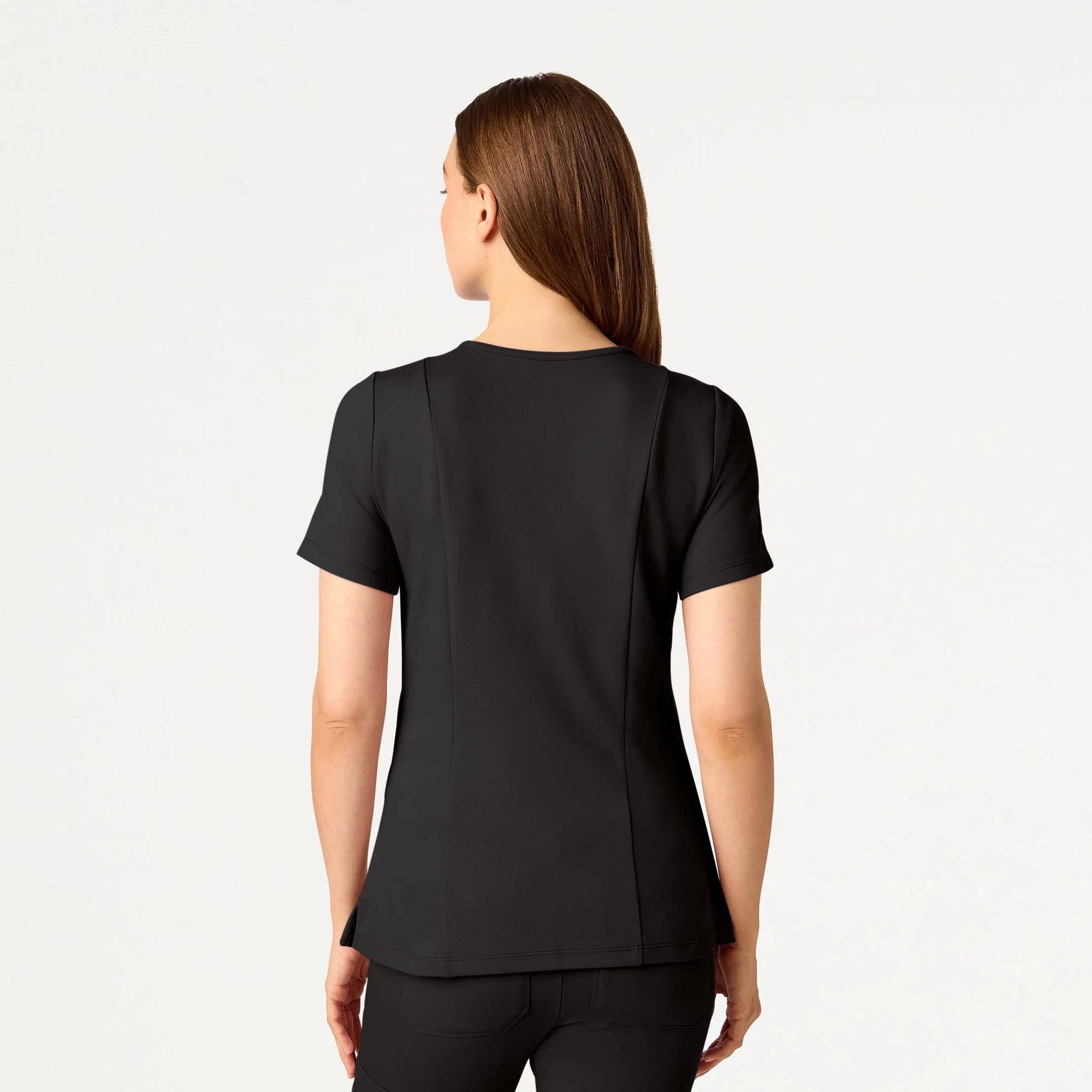 The 14-Pocket UltraSOFT™ Scrub Set - Charcoal - Image 3