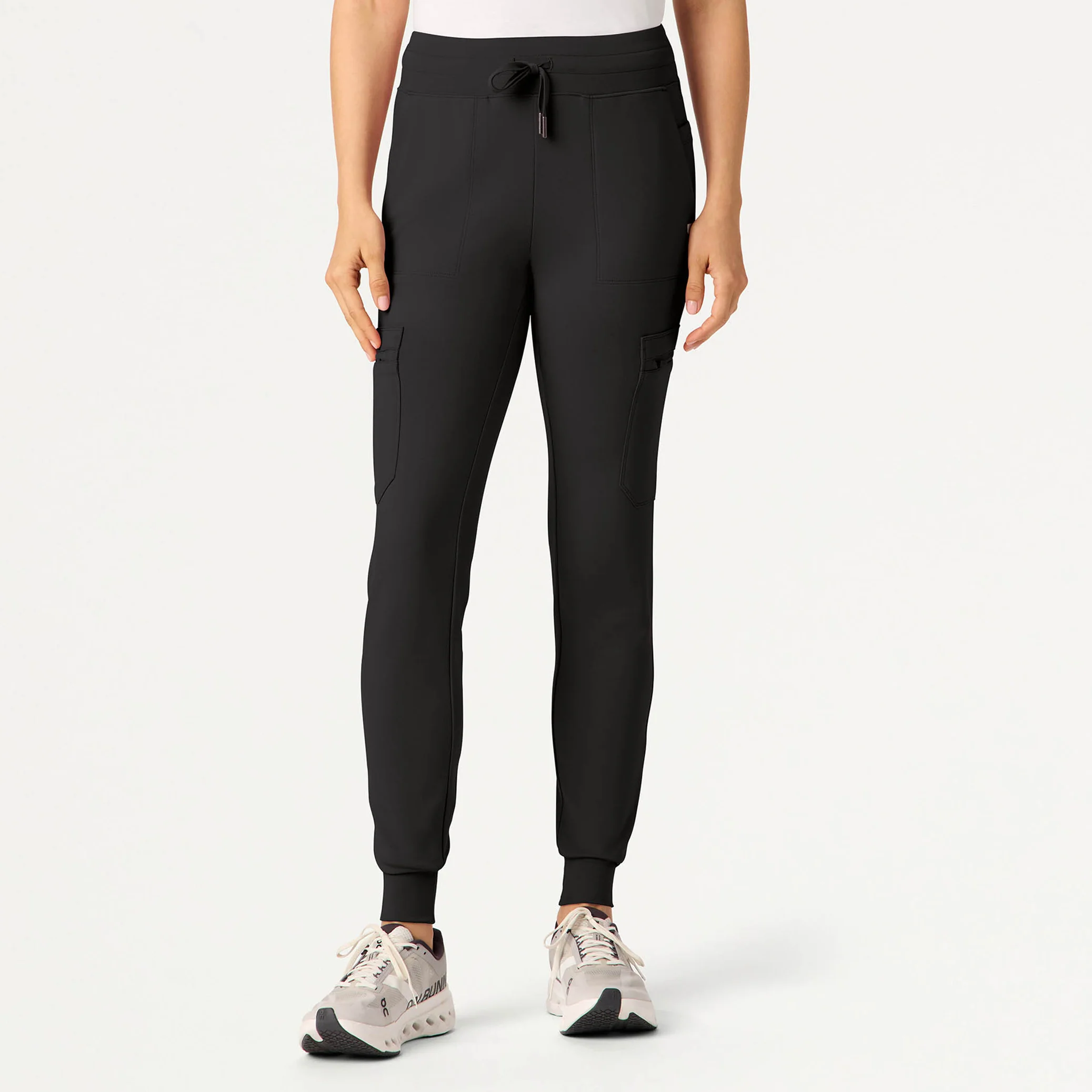 The 14-Pocket UltraSOFT™ Scrub Set - Charcoal - Image 4