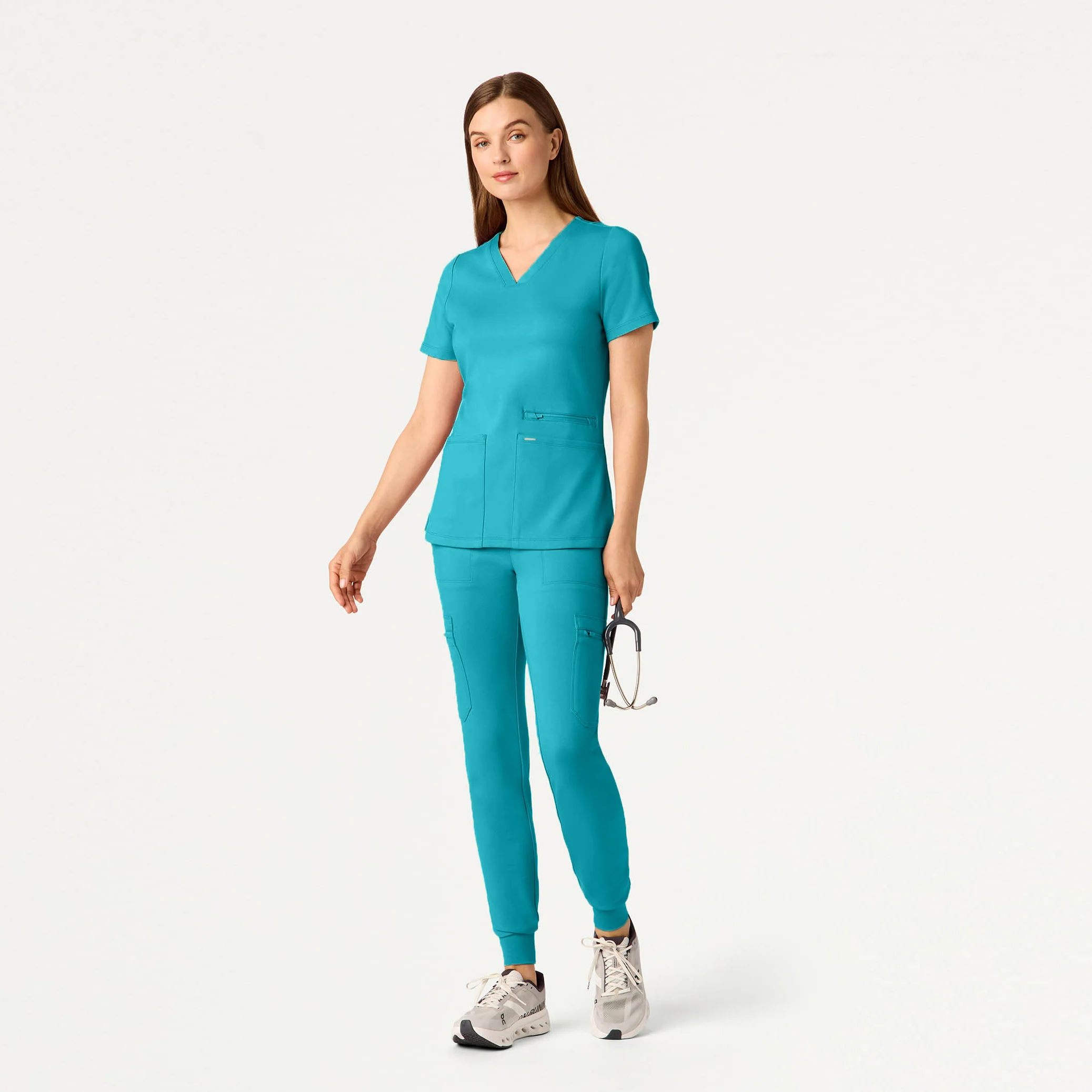 The 14-Pocket UltraSOFT™ Scrub Set - Marina