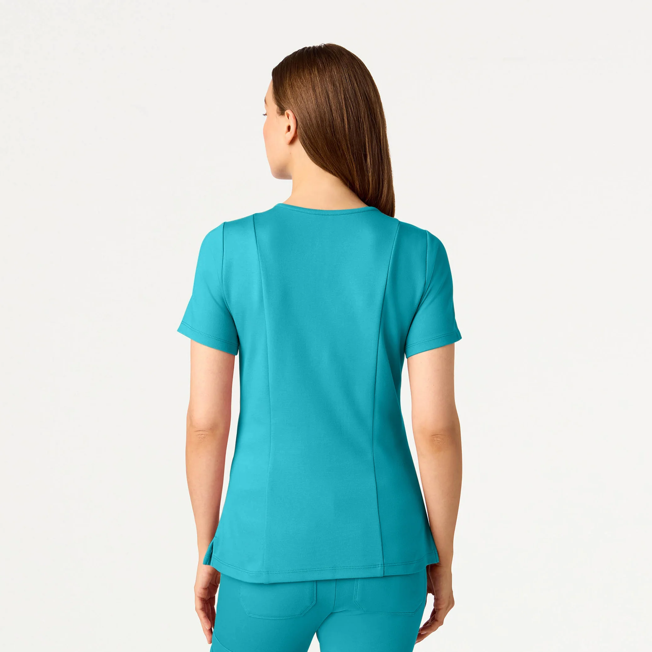 The 14-Pocket UltraSOFT™ Scrub Set - Marina - Image 3