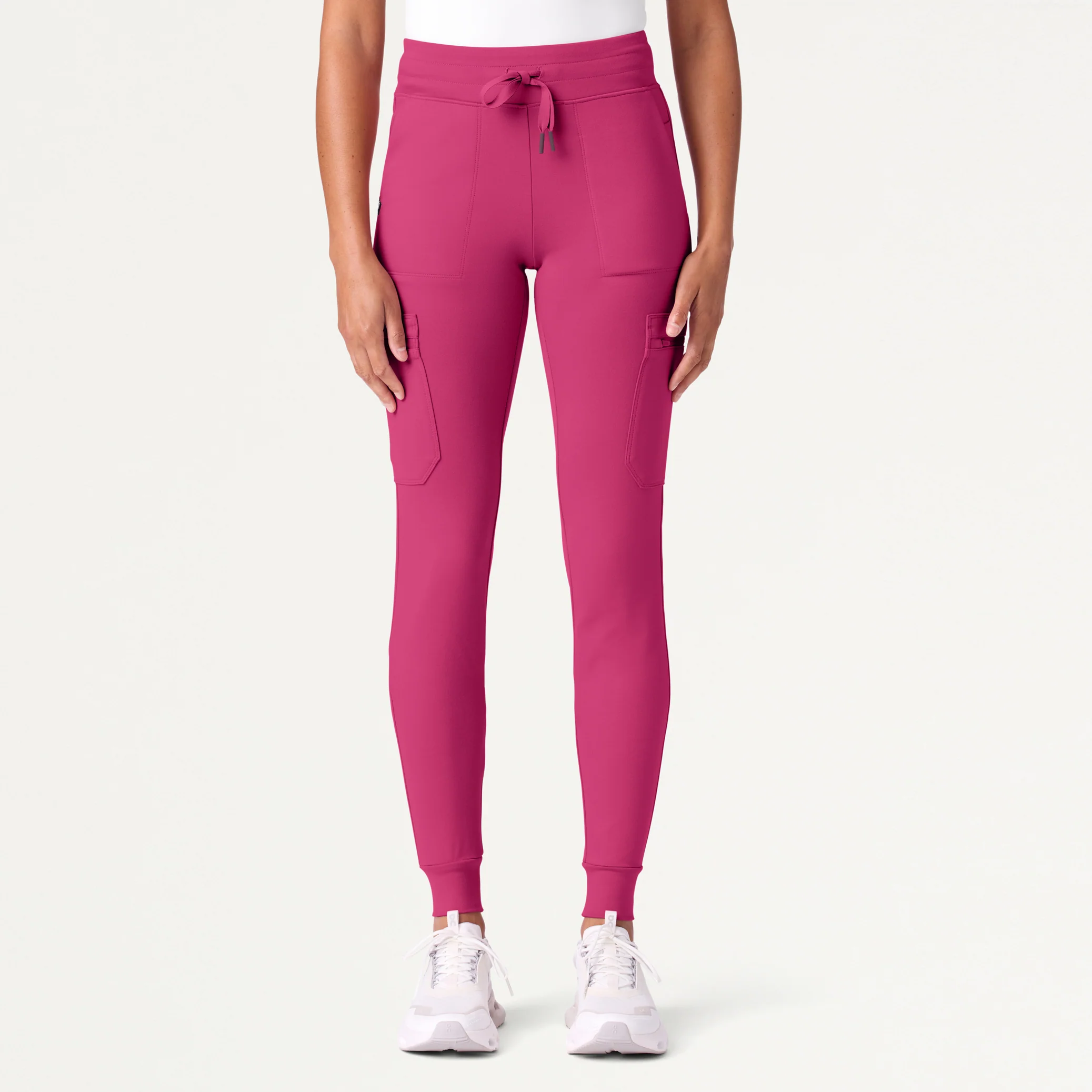 The 14-Pocket UltraSOFT™ Scrub Set - Wild Berry - Image 4