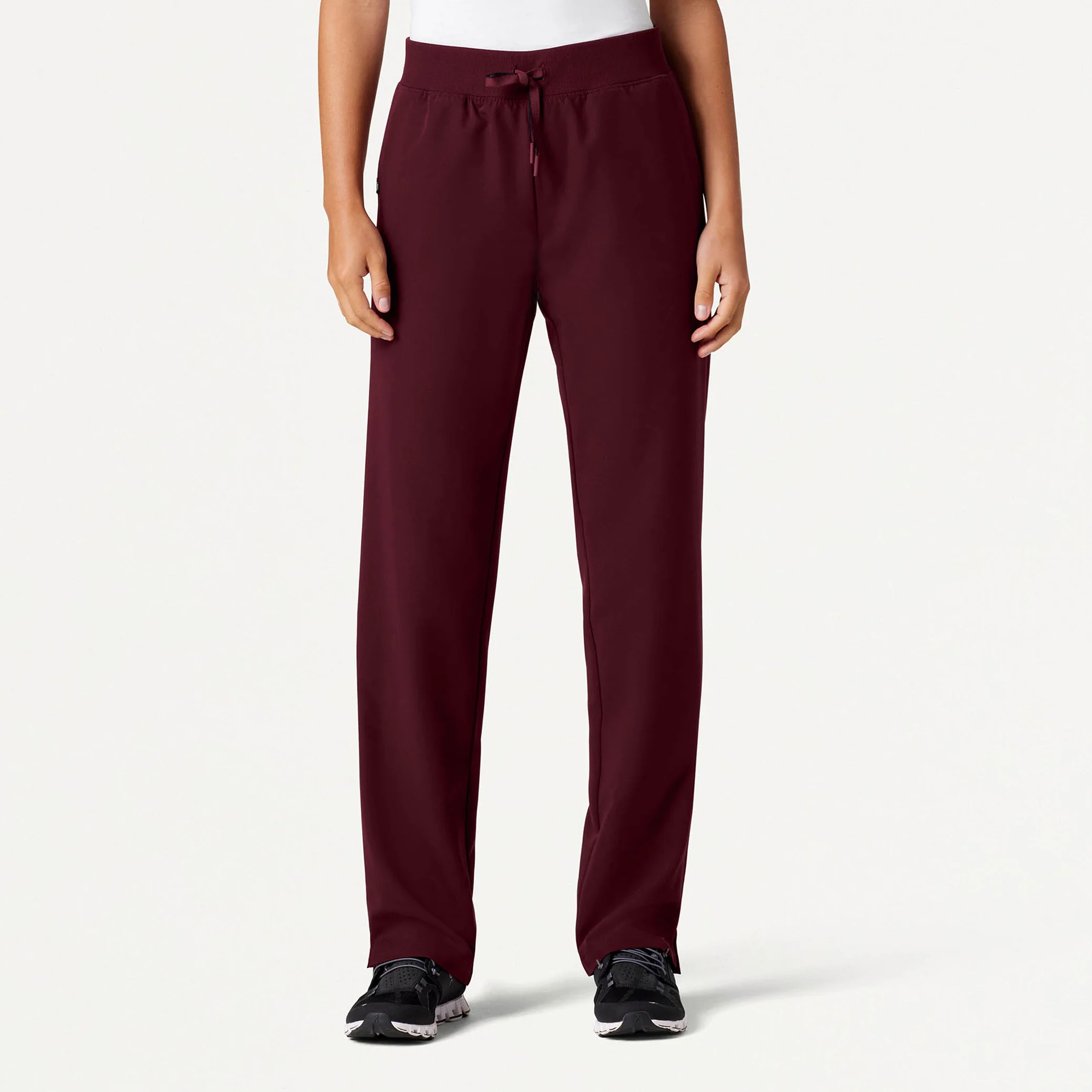The Classic Notch Scrub Set - Burgundy - Image 4