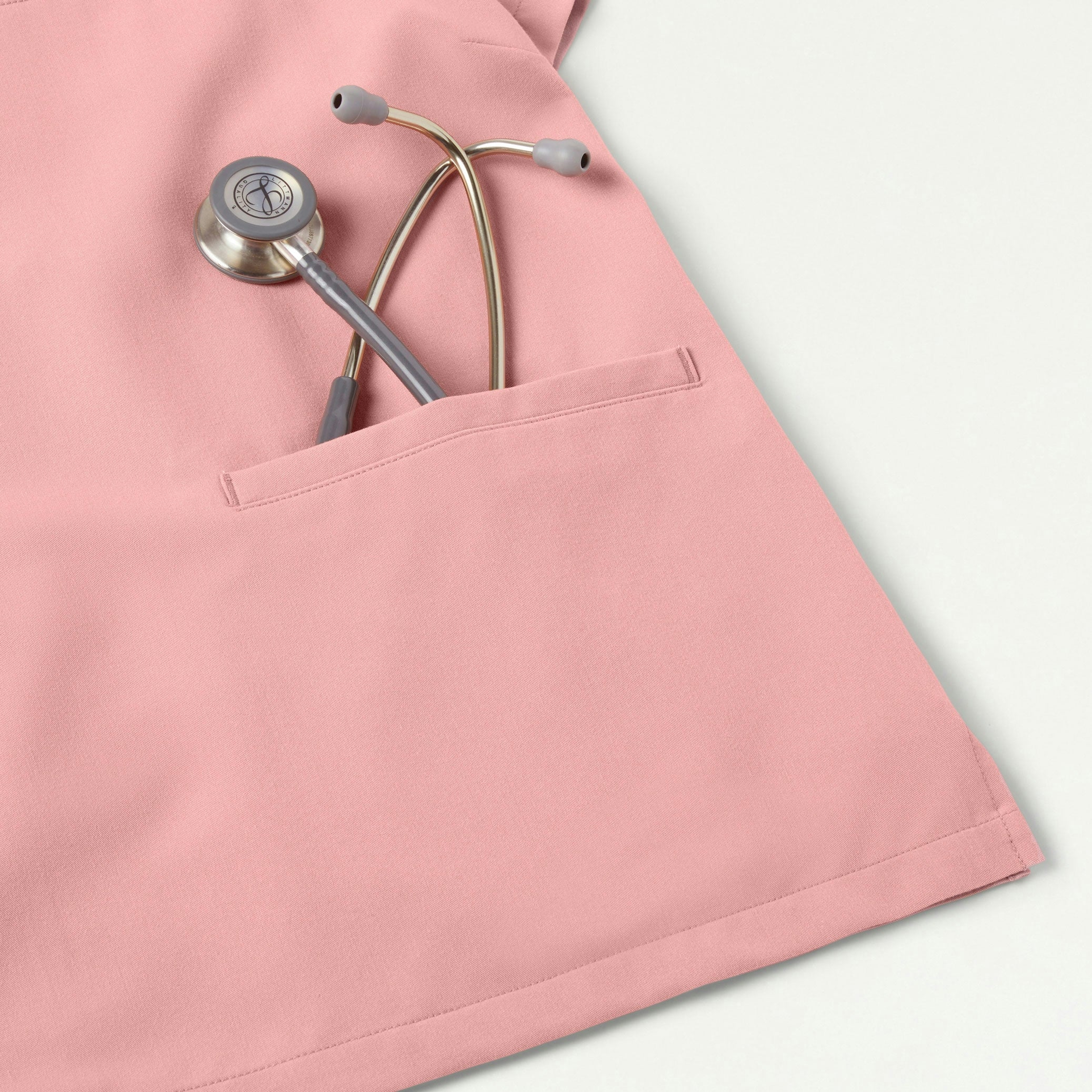 The Classic Notch Scrub Set - Mauve - Image 4