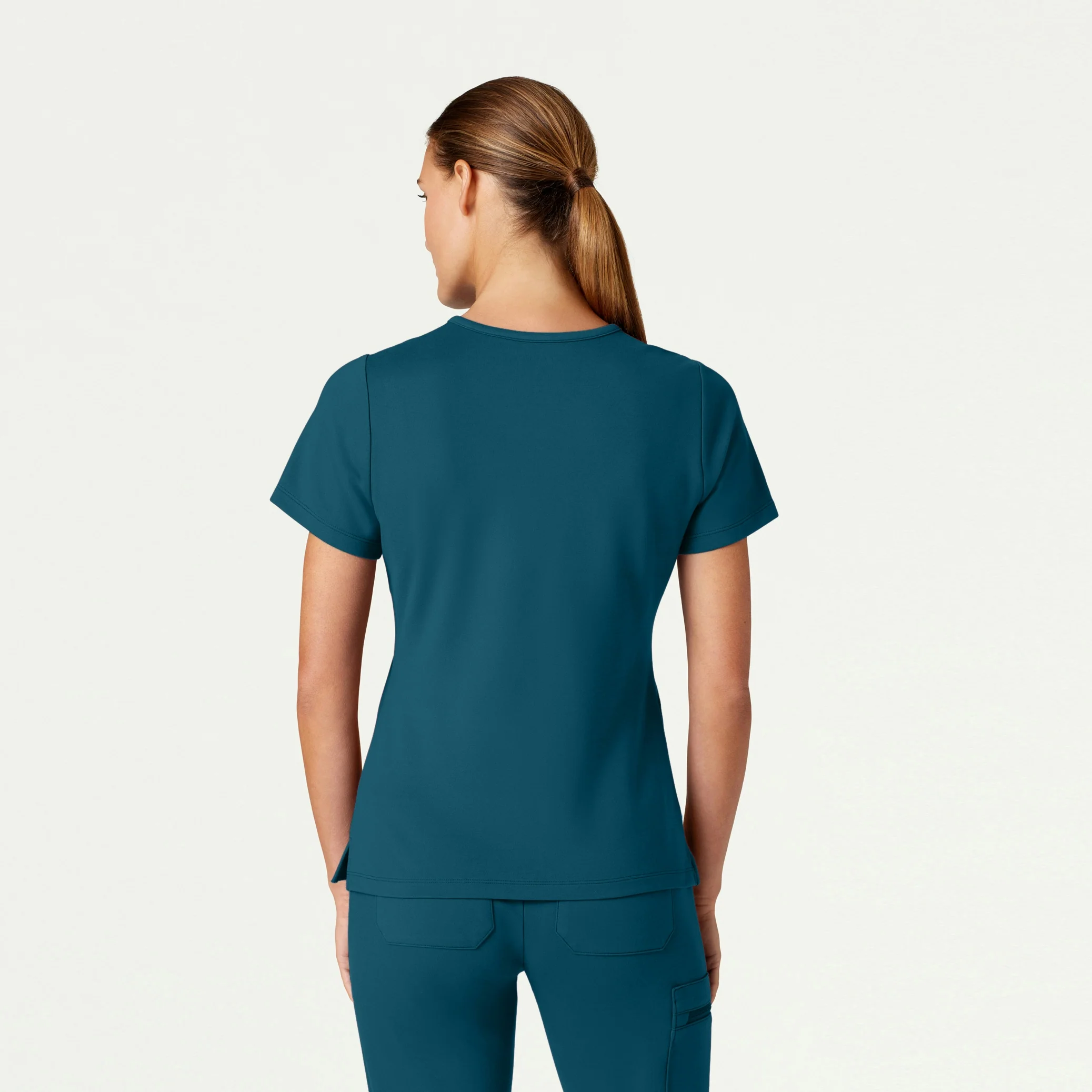 The Everyday UltraSOFT™ Scrub Set - Caribbean Blue - Image 3