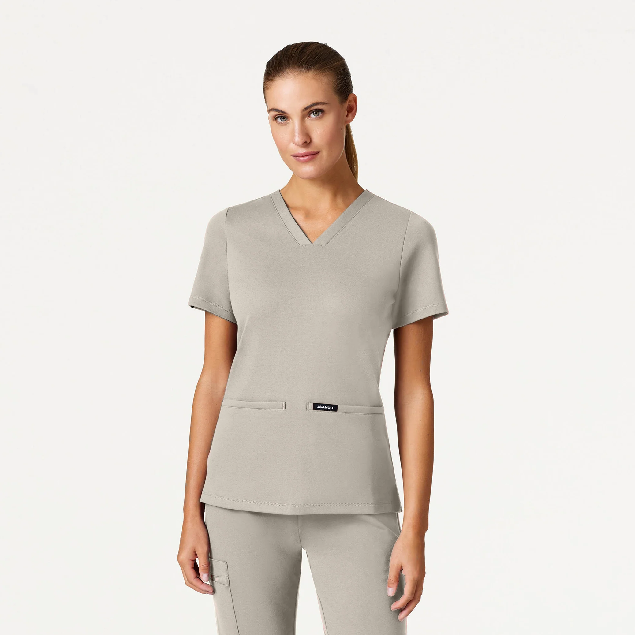 The Everyday UltraSOFT™ Scrub Set - Fog - Image 2