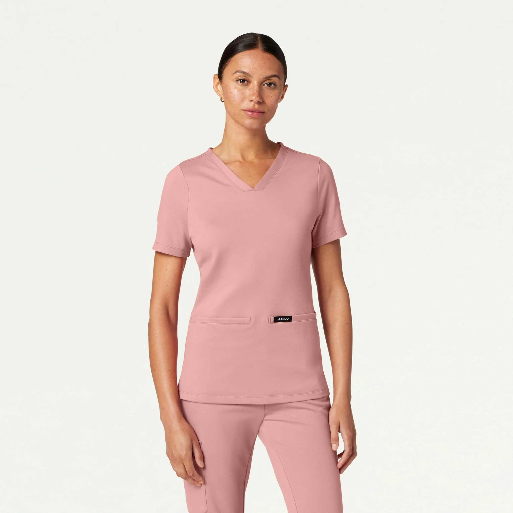 The Everyday UltraSOFT™ Scrub Set - Mauve - Image 2