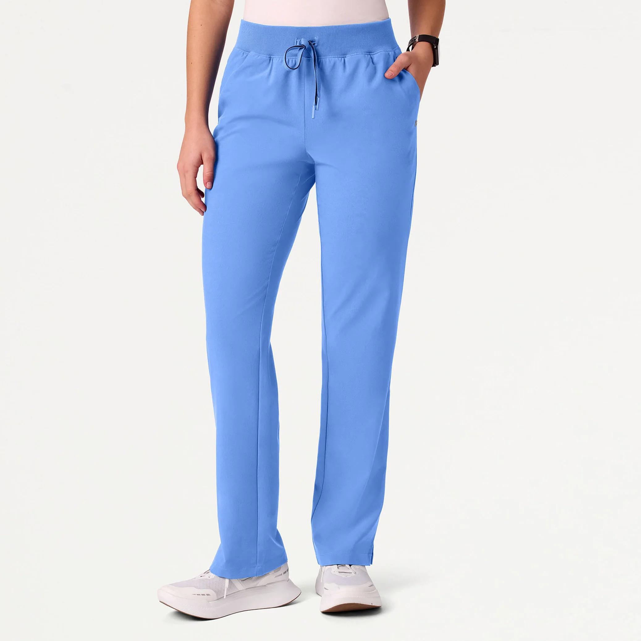 The Fit & Flare UltraLITE™ Scrub Set - Ceil Blue - Image 5