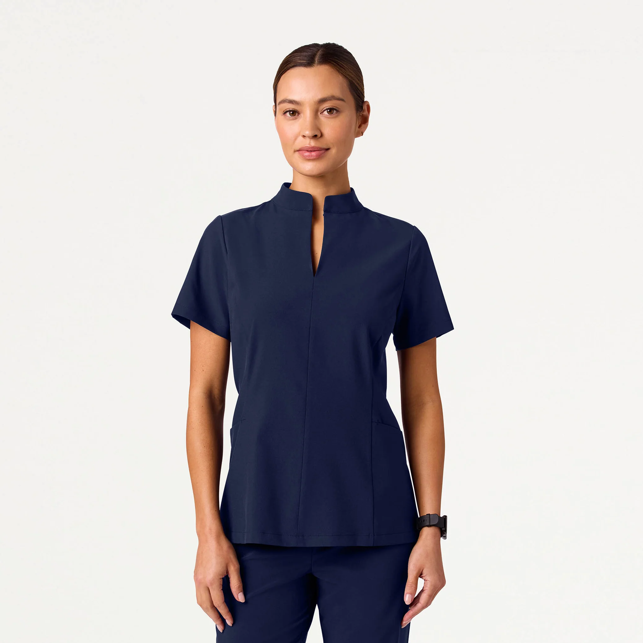 The Fit & Flare UltraLITE™ Scrub Set - Midnight Navy - Image 2