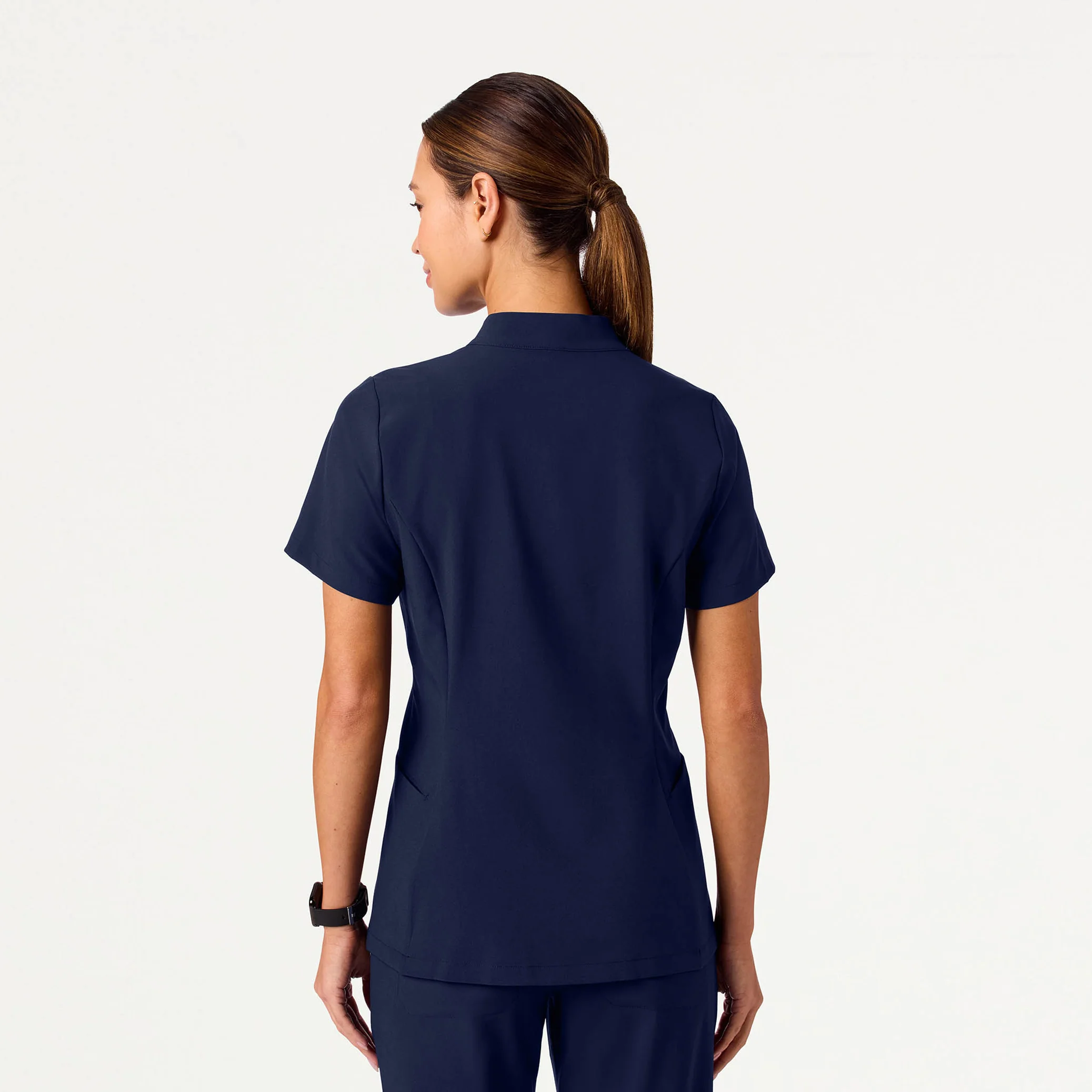 The Fit & Flare UltraLITE™ Scrub Set - Midnight Navy - Image 4