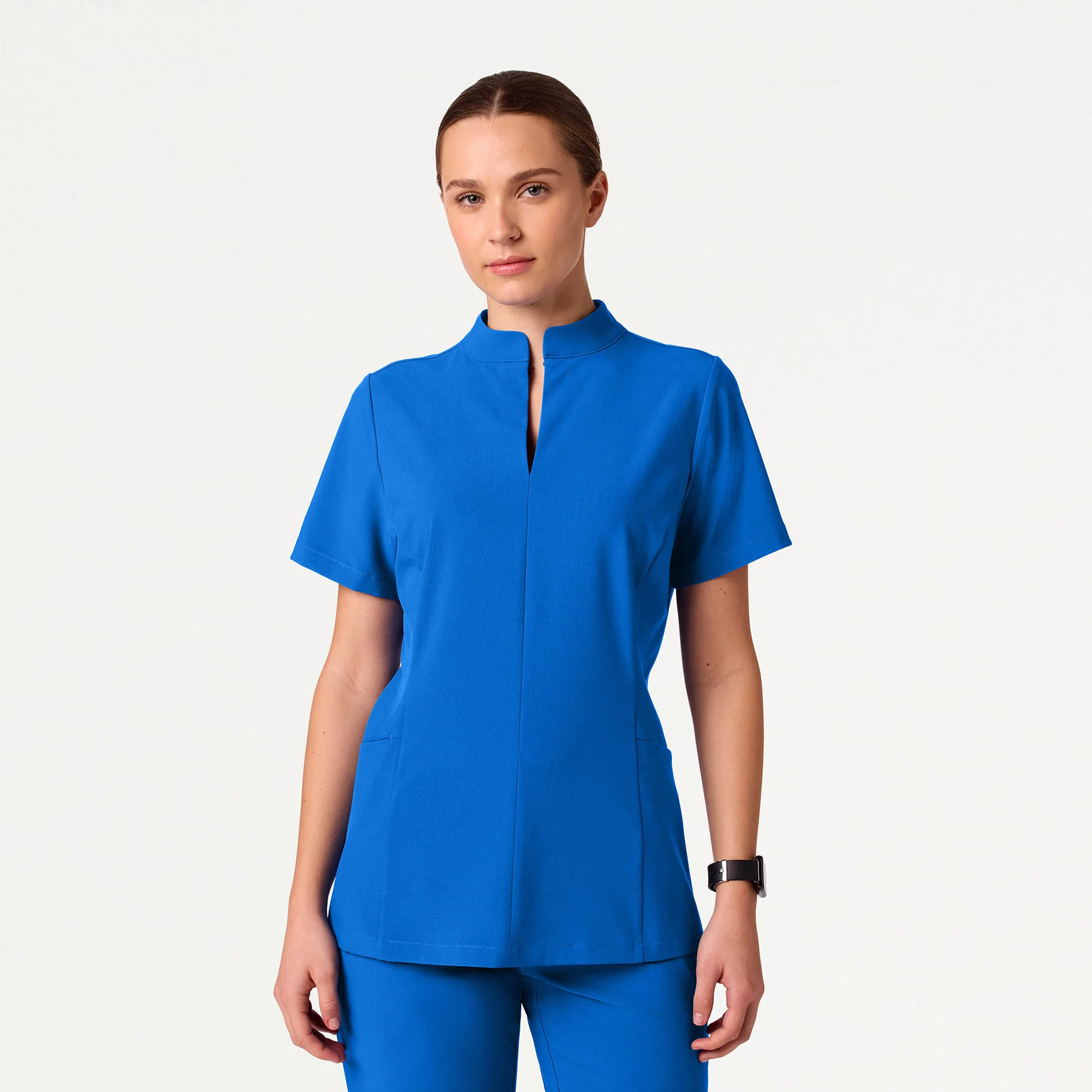 The Fit & Flare UltraLITE™ Scrub Set - Royal Blue - Image 2