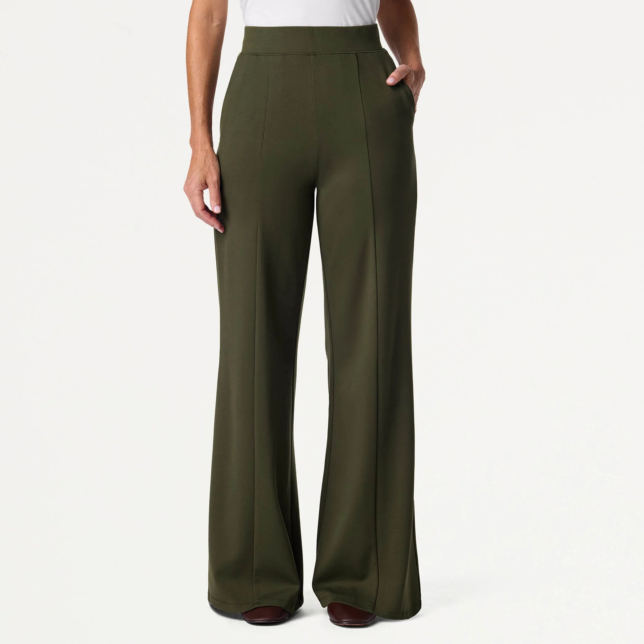 The Go Wide UltraSOFT™ Scrub Set - Deep Olive - Image 4