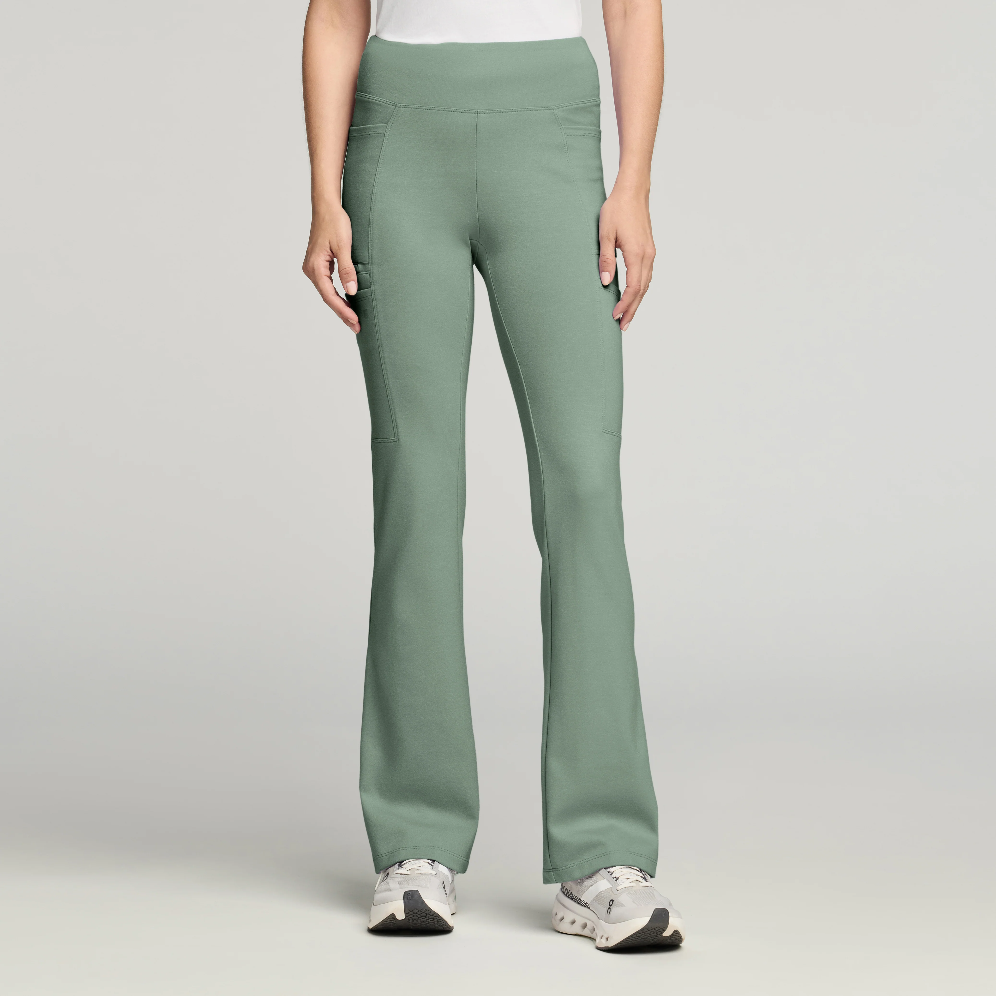 The Mock-Wrap UltraSOFT™ Scrub Set - Sage - Image 4